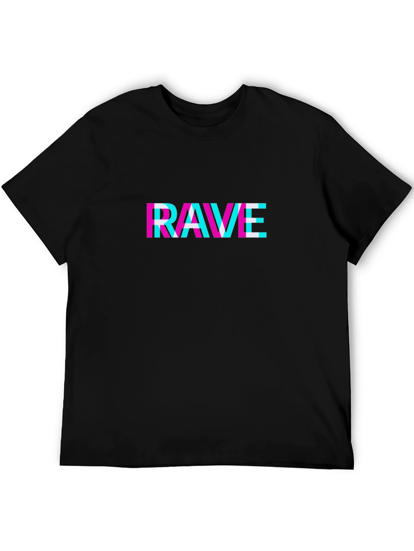 Rave Glitch T-Shirt - Funky Party Wear - 5