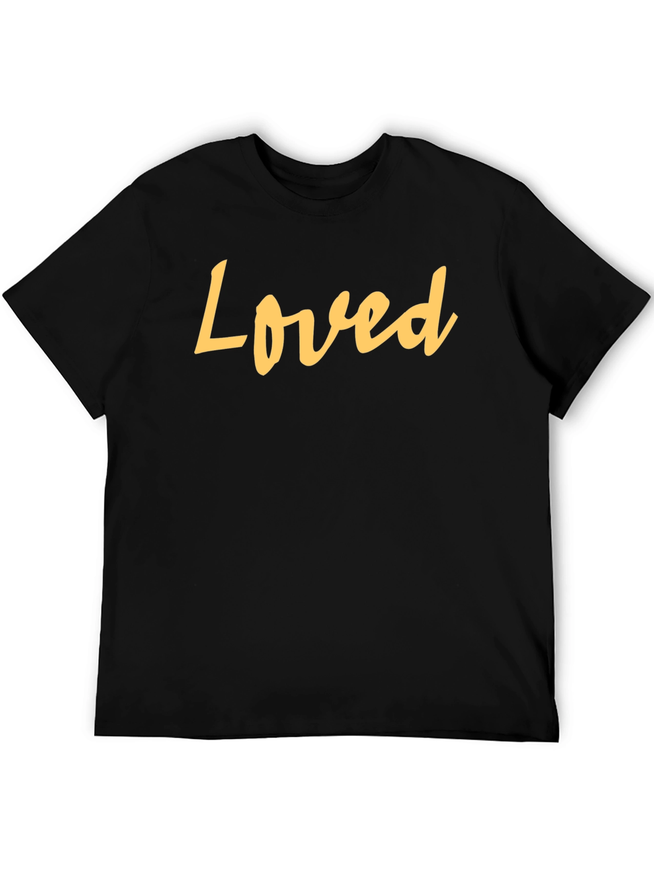 Black Loved Graphic Tee - Stylish and Comfortable view 5