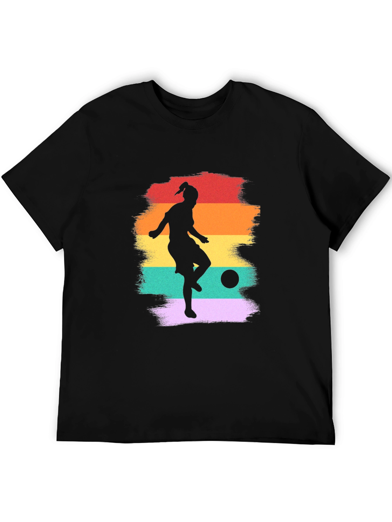 Retro Soccer Player T-Shirt - 5