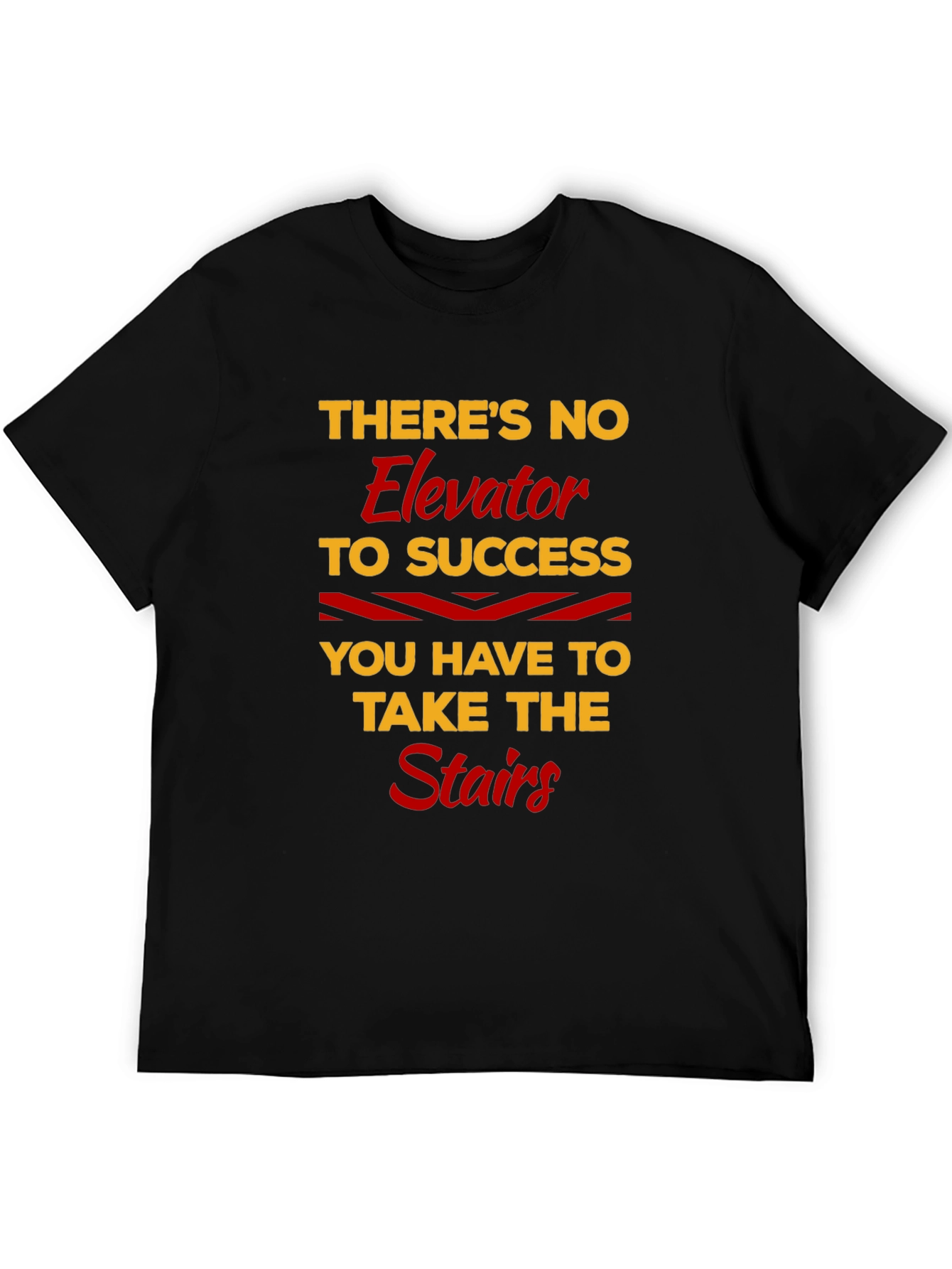 Black Inspirational Motivation Success T-Shirt view 5