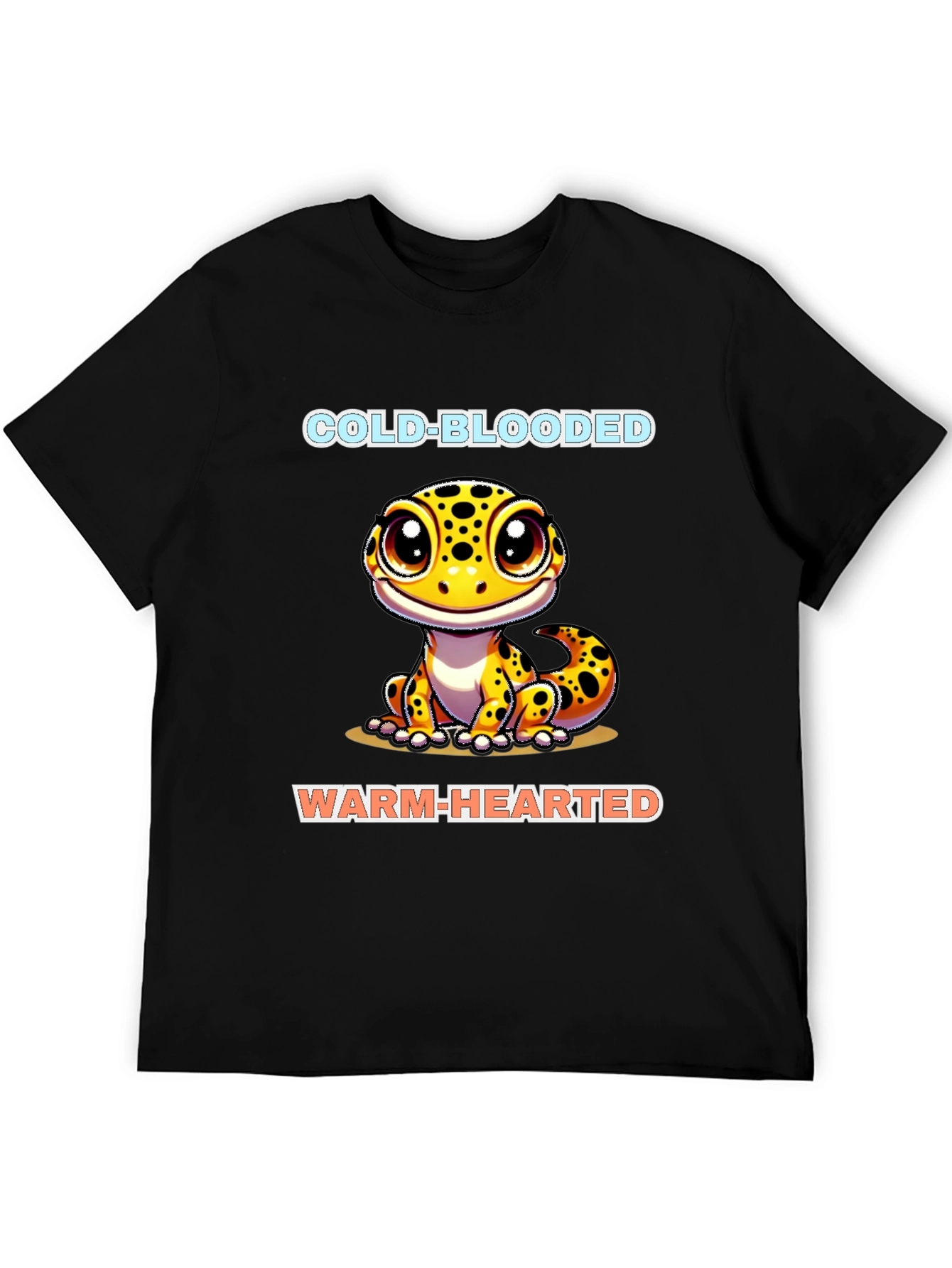 Cold-Blooded Warm-Hearted Lizard Graphic Tee - 5