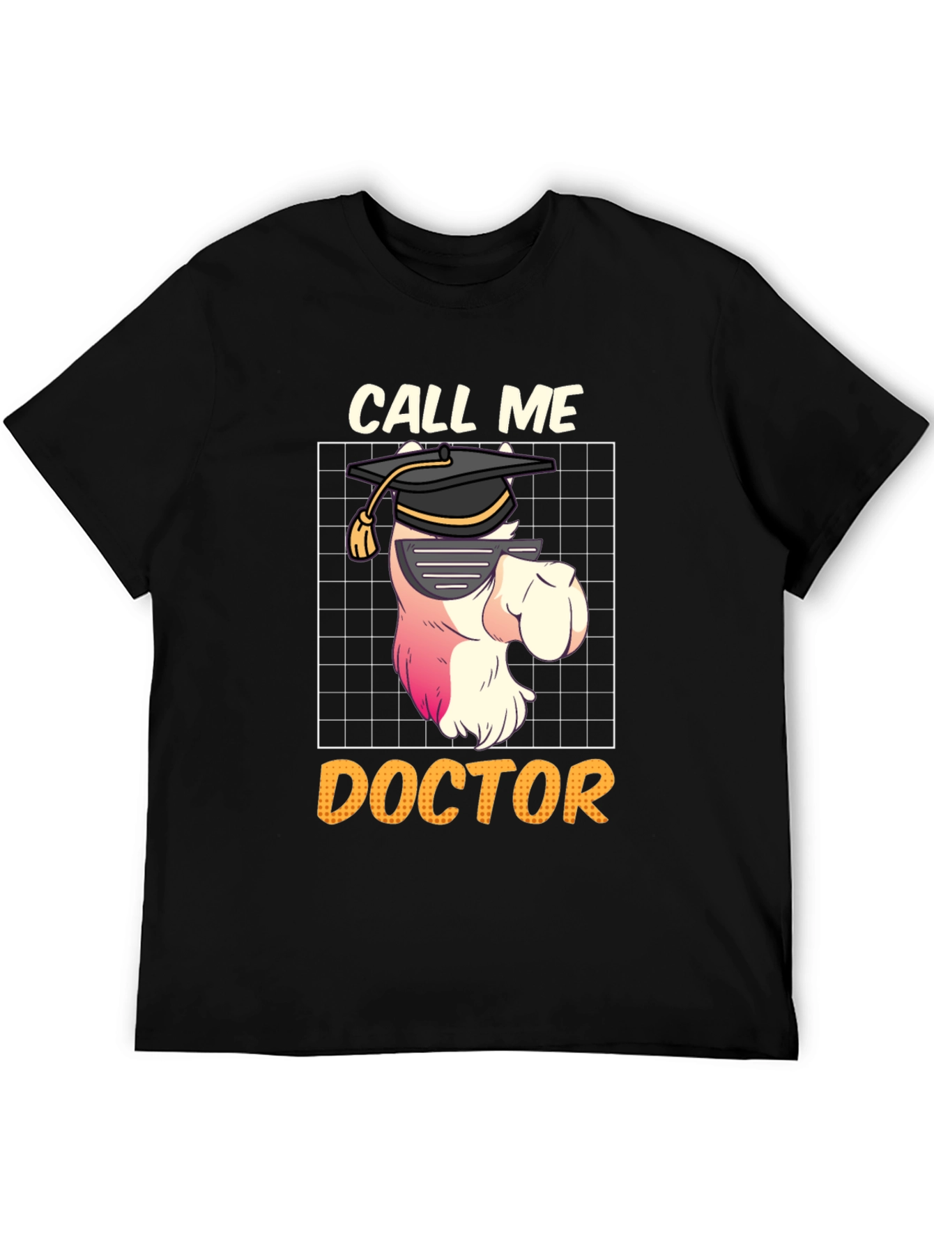 Black Call Me Doctor T-Shirt - Graduation Gift view 5