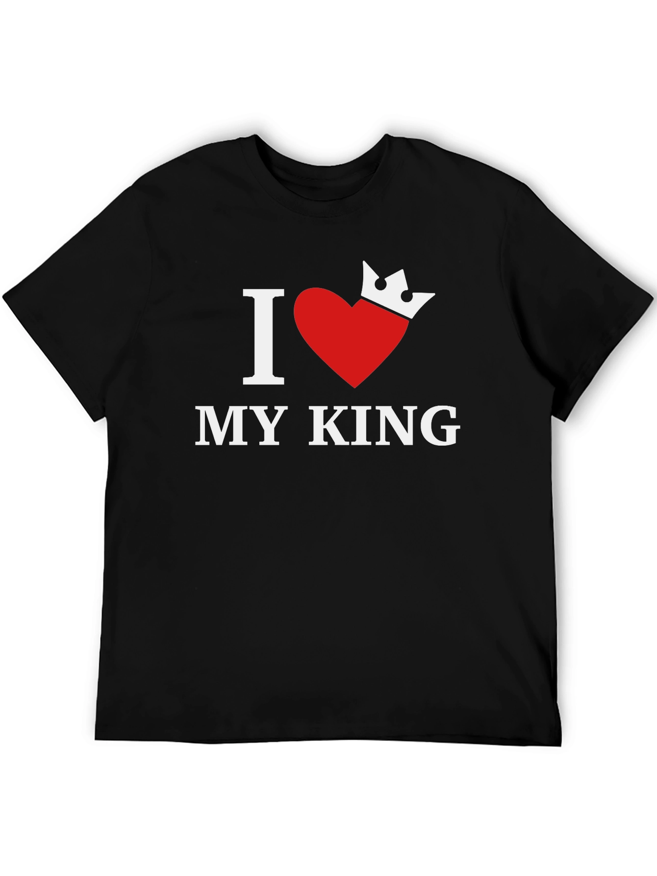 Black I Love My King - Graphic Tee view 5