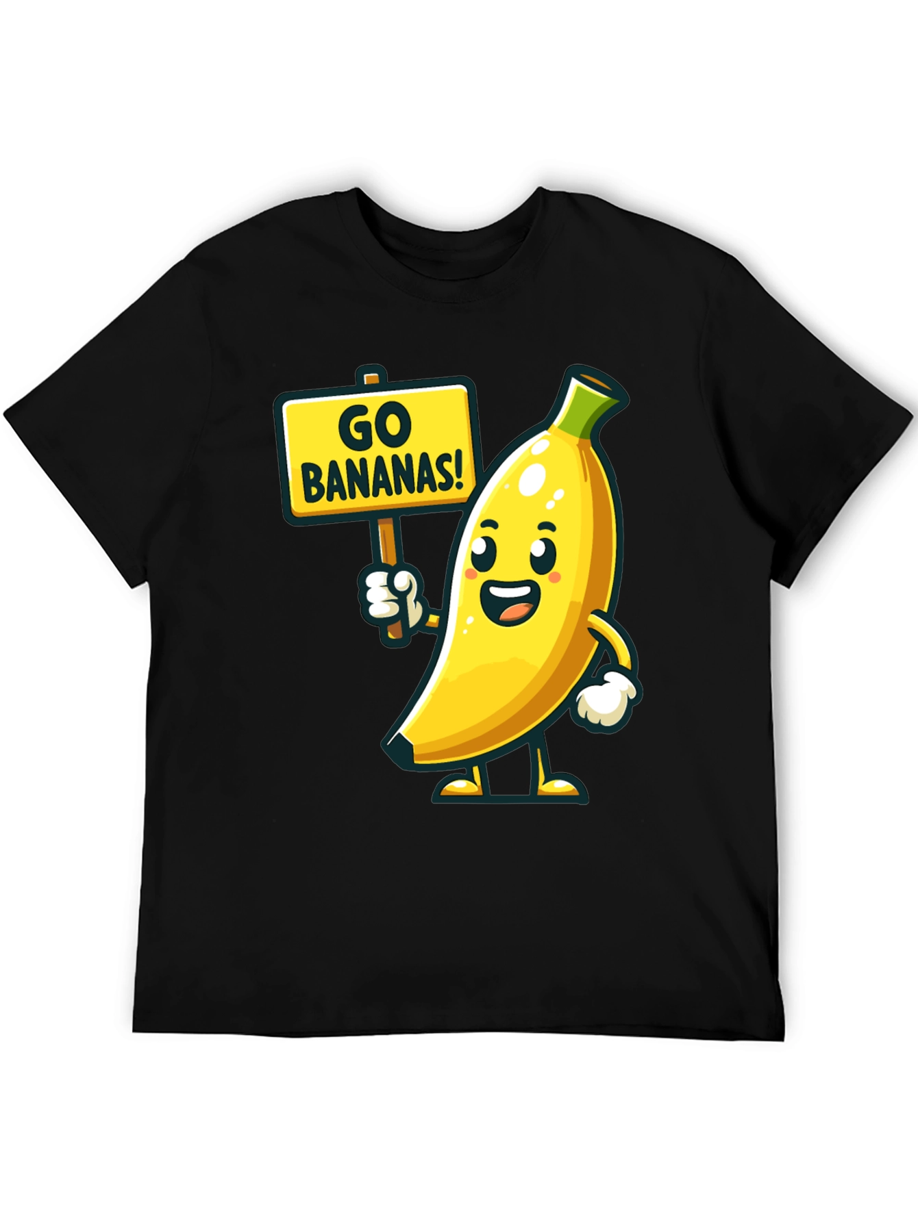 Black Go Bananas T-Shirt view 5