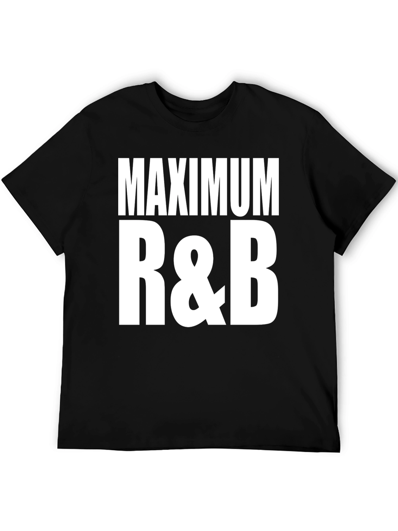 Black Maximum R&B Black T-Shirt view 5