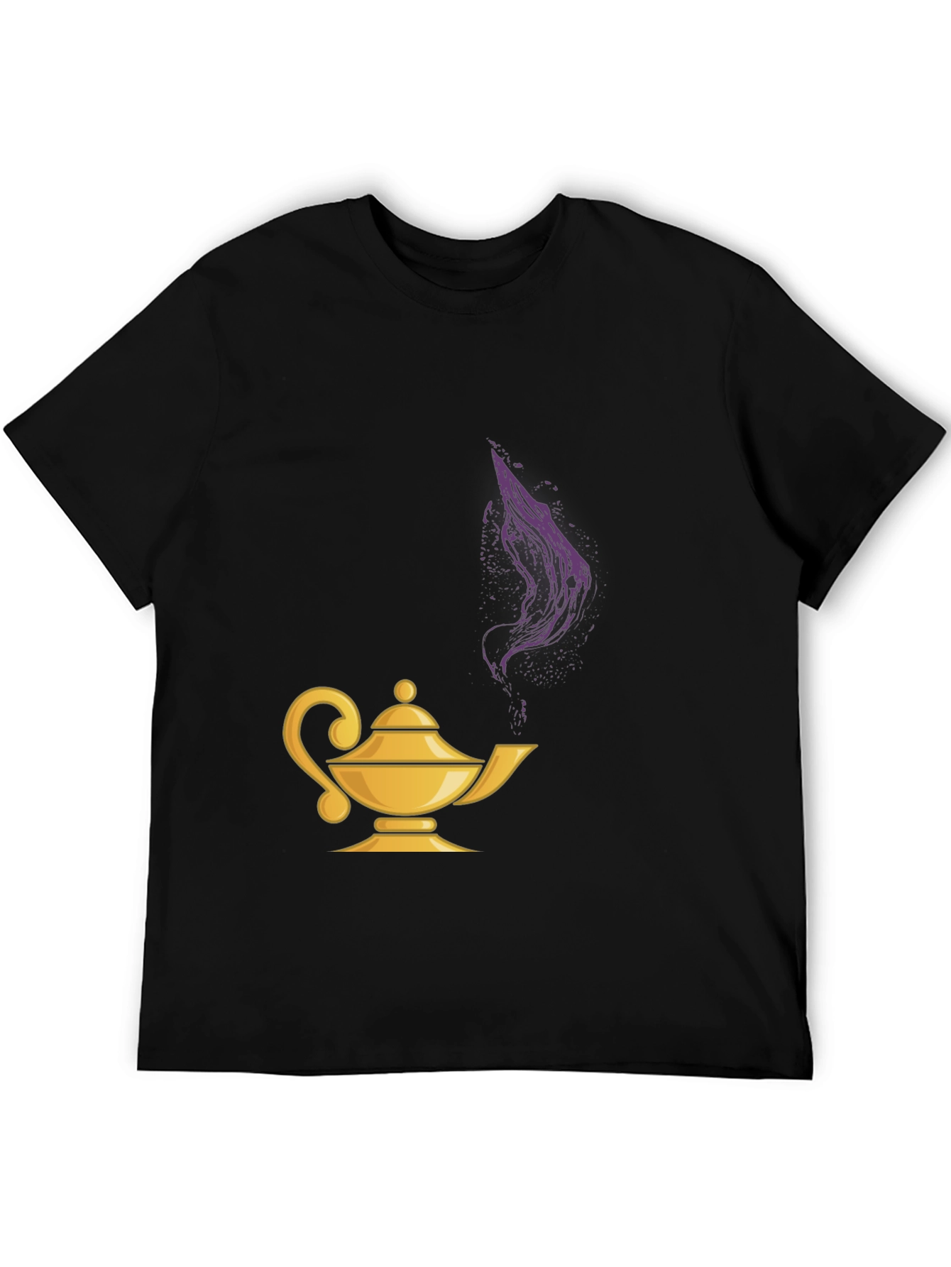 Black Magic Lamp Graphic Tee - Genie Vibes view 5