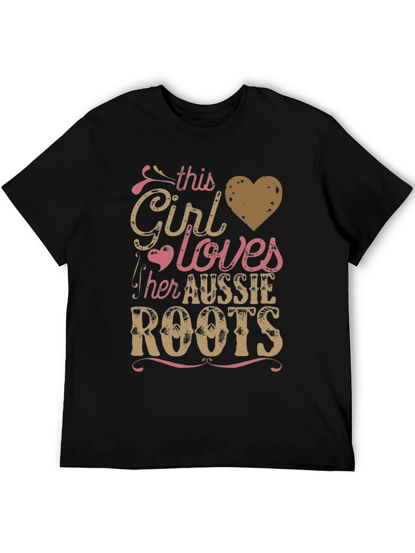 Black Aussie Roots Graphic Tee - Women's view 5