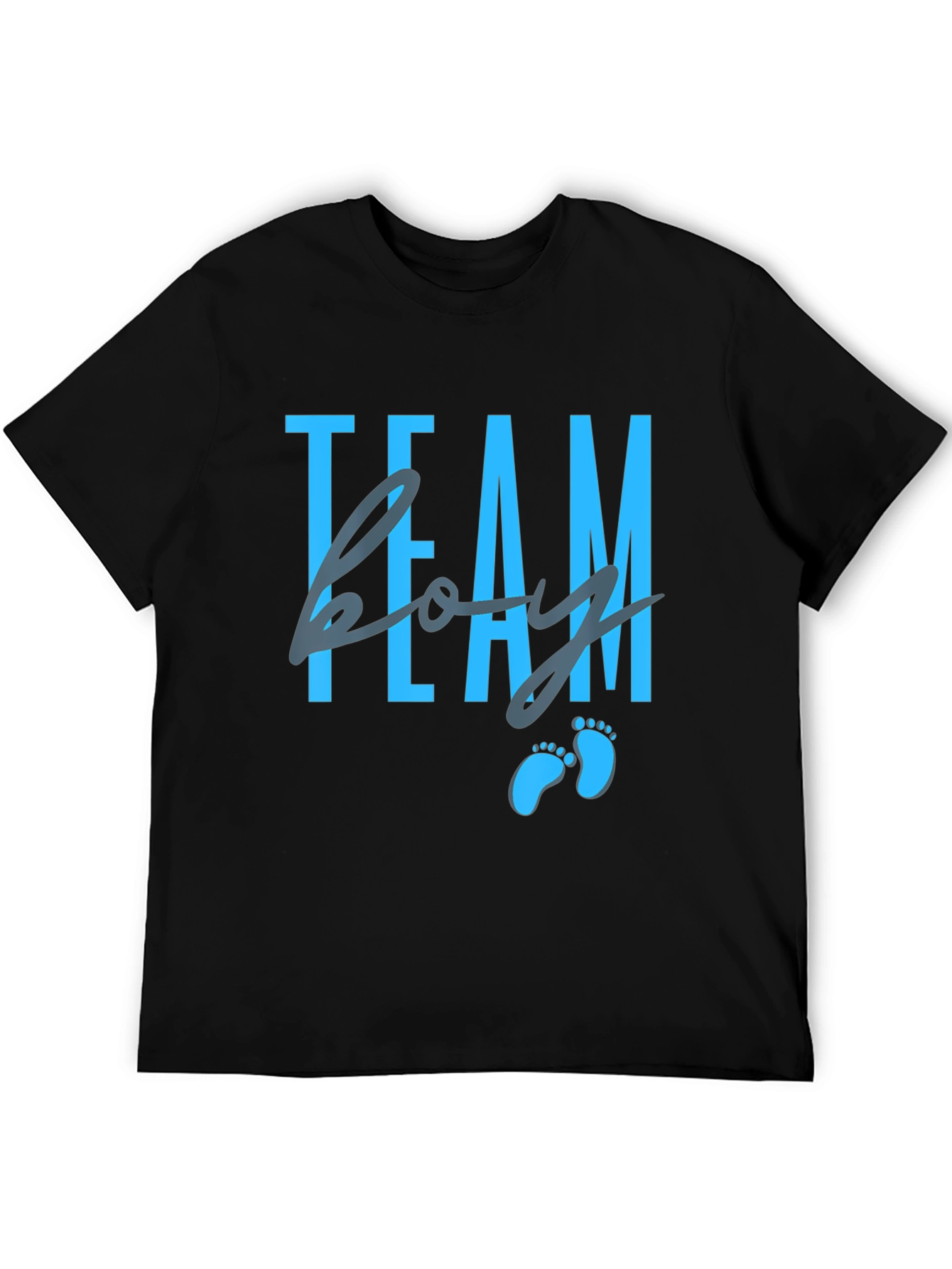 Team Boy Baby Shower T-Shirt - 5