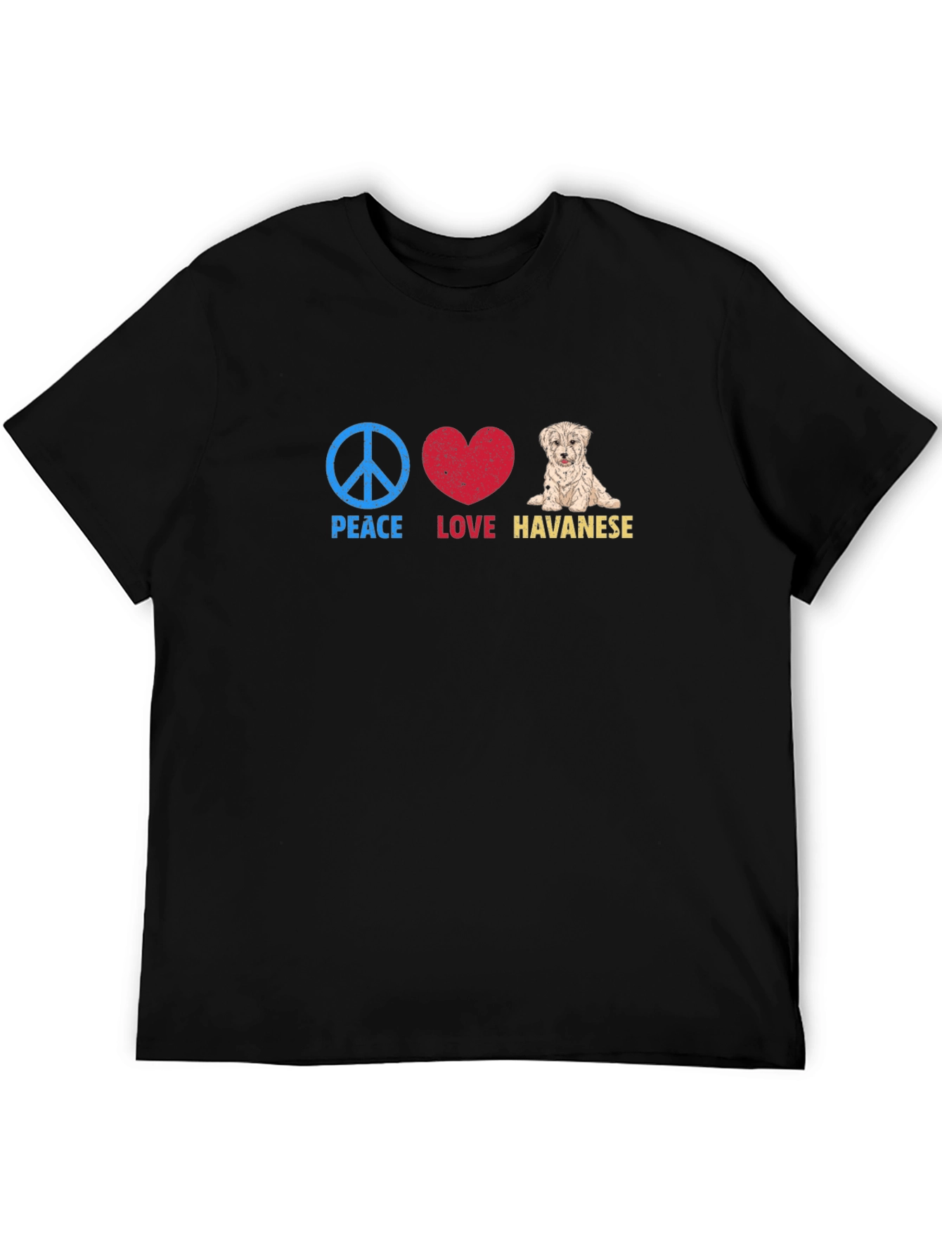 Peace Love Havanese T-Shirt - 5