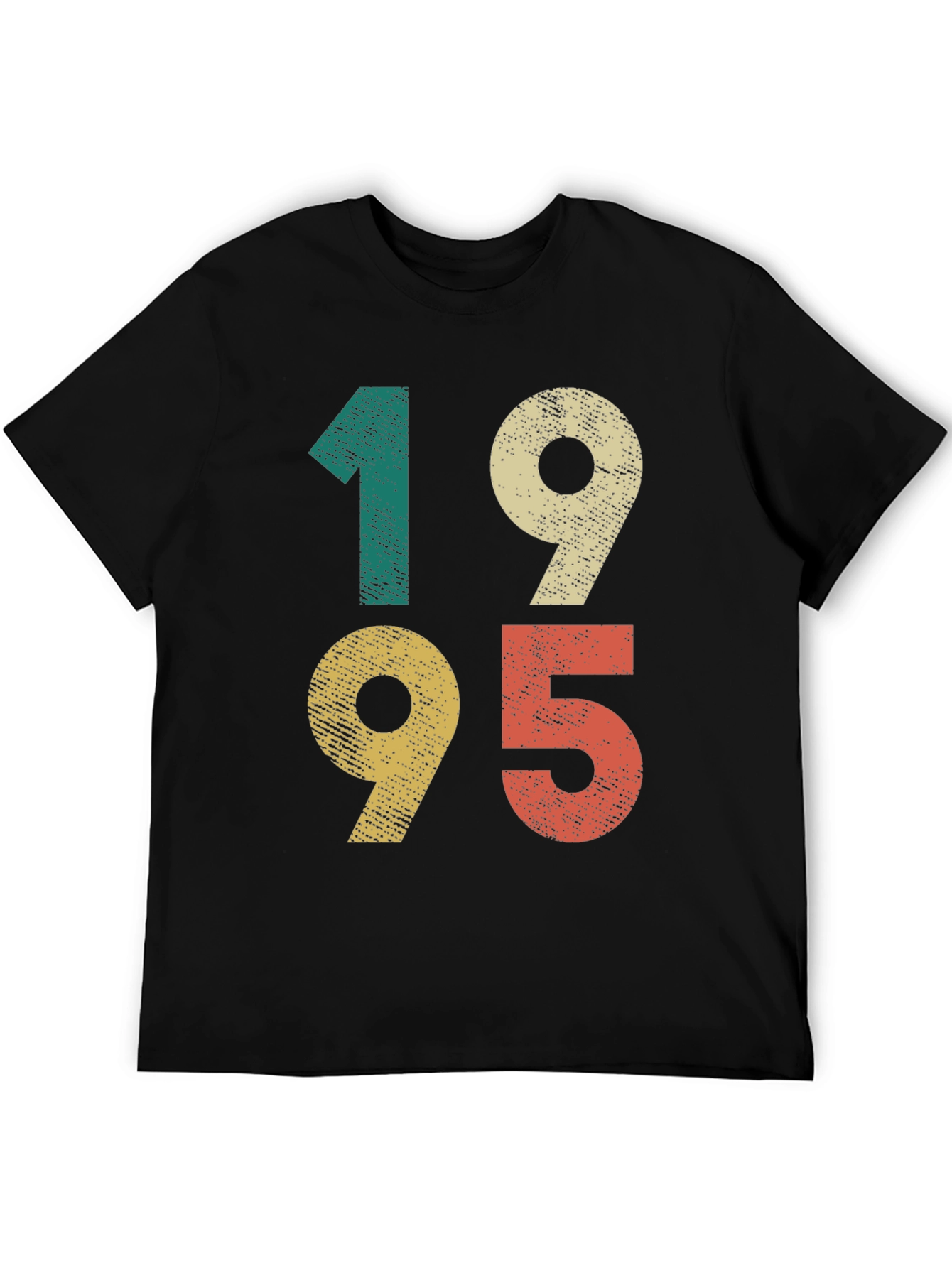 Black Retro 1995 Graphic T-Shirt view 5