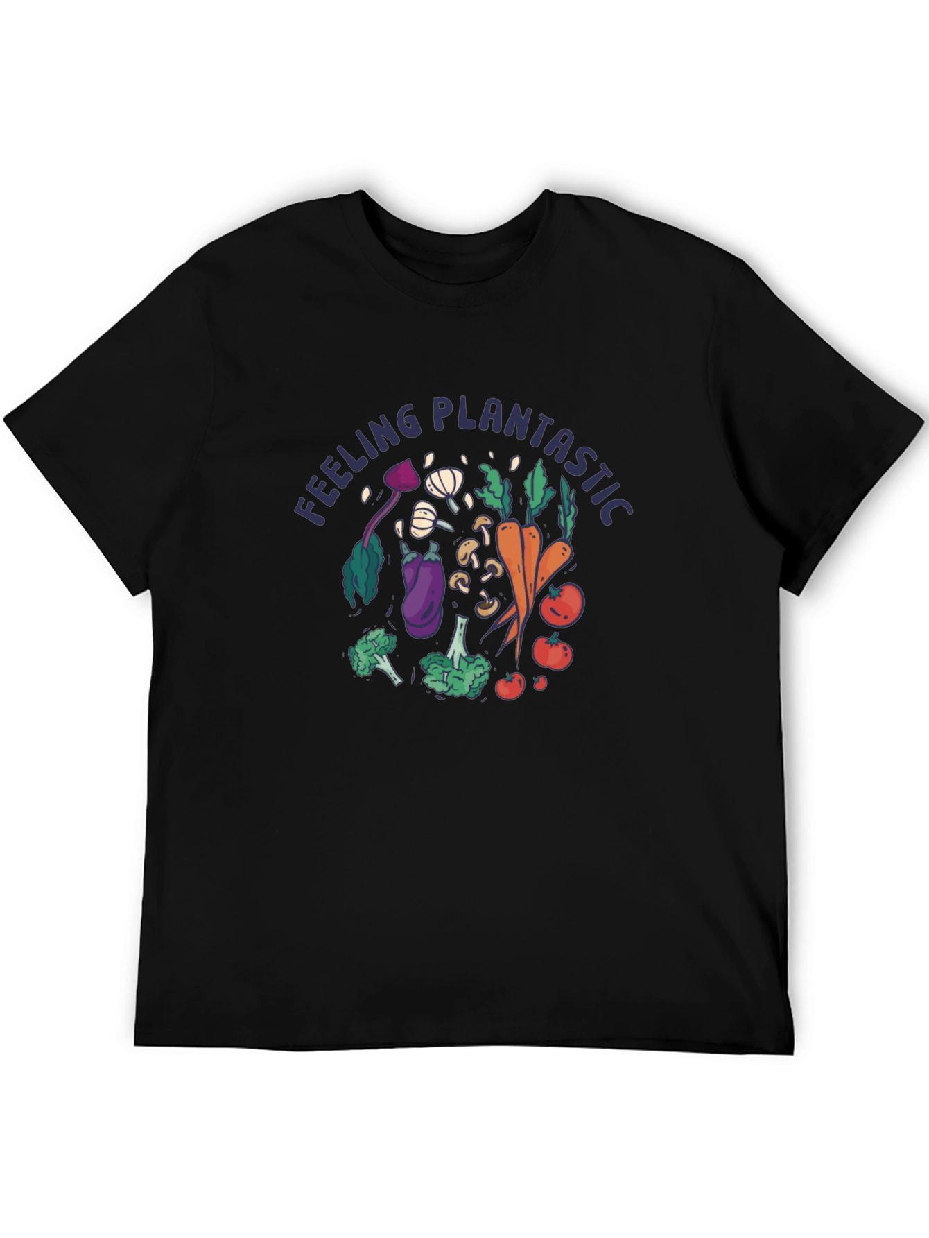 Black Plantastic Vegan T-Shirt - Black view 5