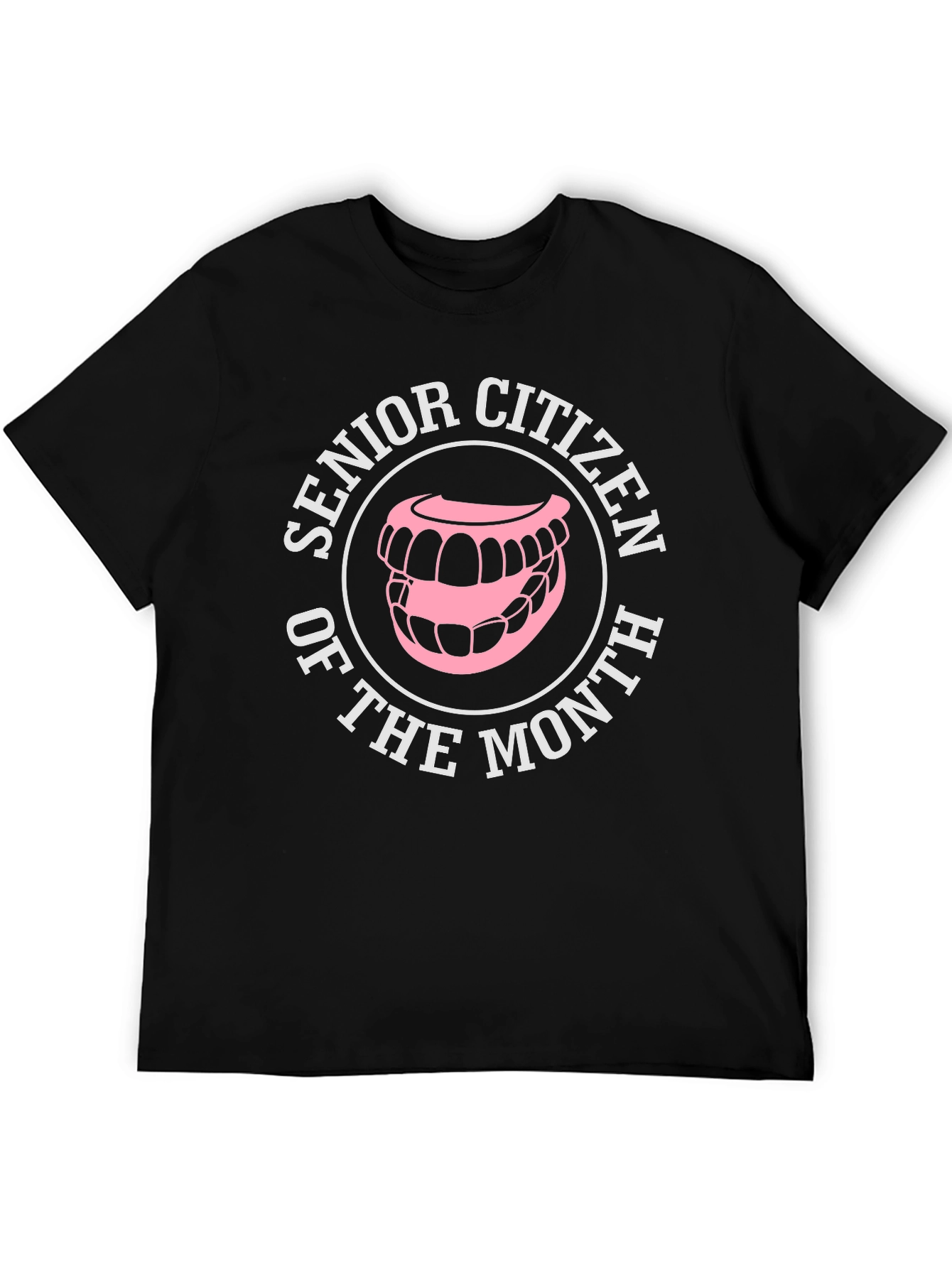 Black Senior Citizen of the Month Novelty T-Shirt view 5