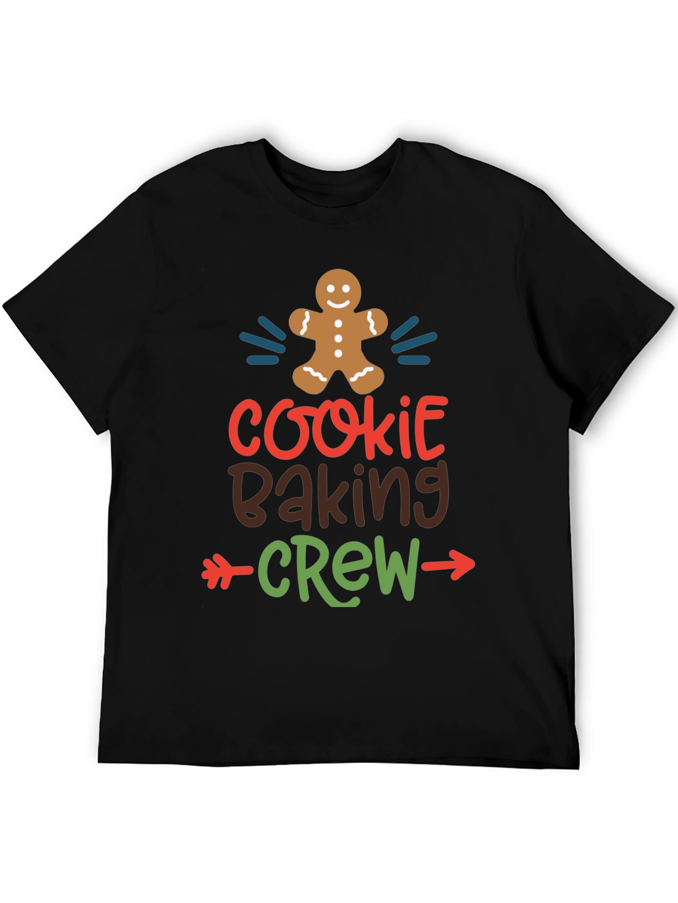 Black Cookie Baking Crew Graphic Tee view 5