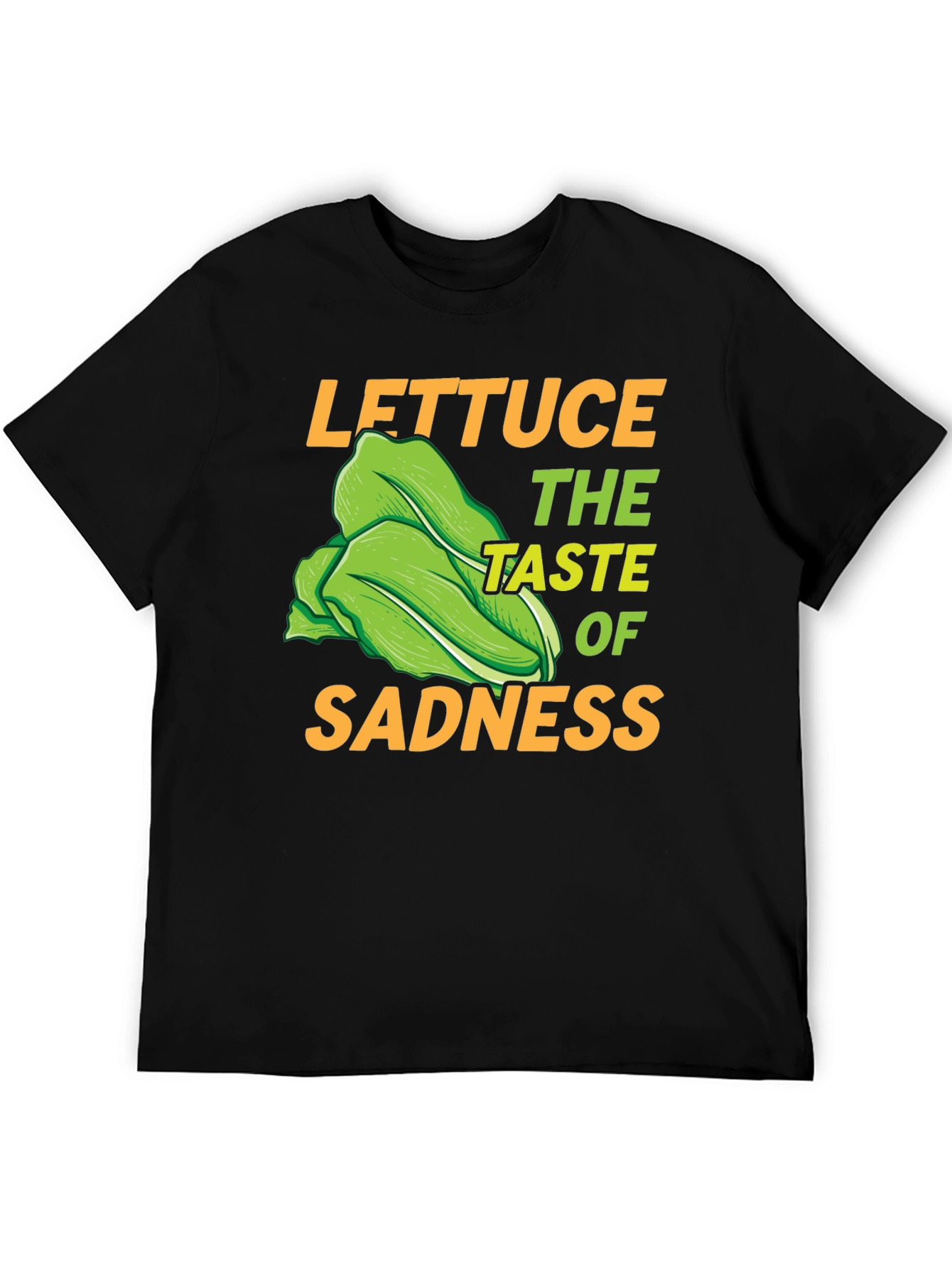Black Lettuce Taste of Sadness Graphic T-Shirt view 5