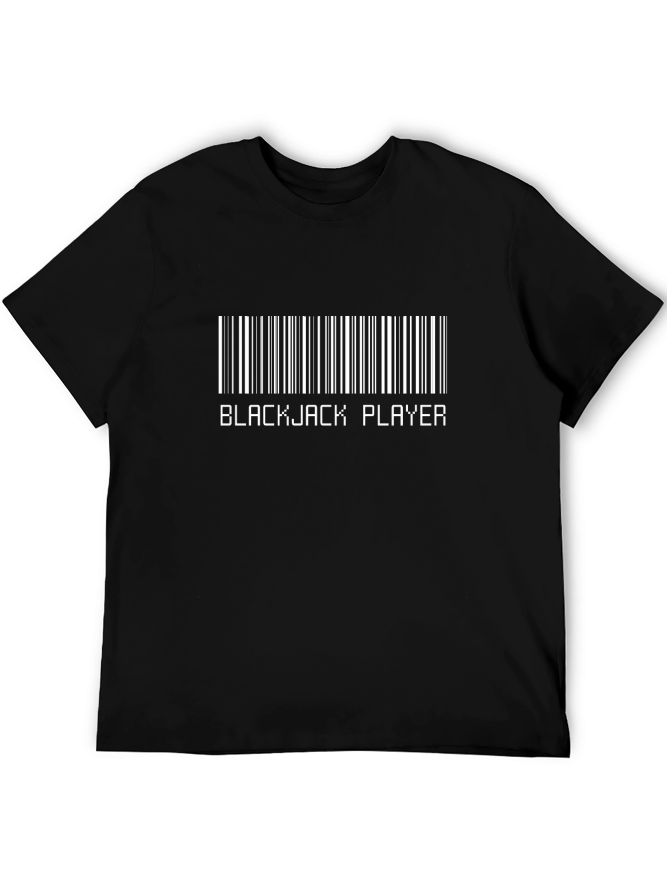 Blackjack Player Barcode Graphic T-Shirt - 5