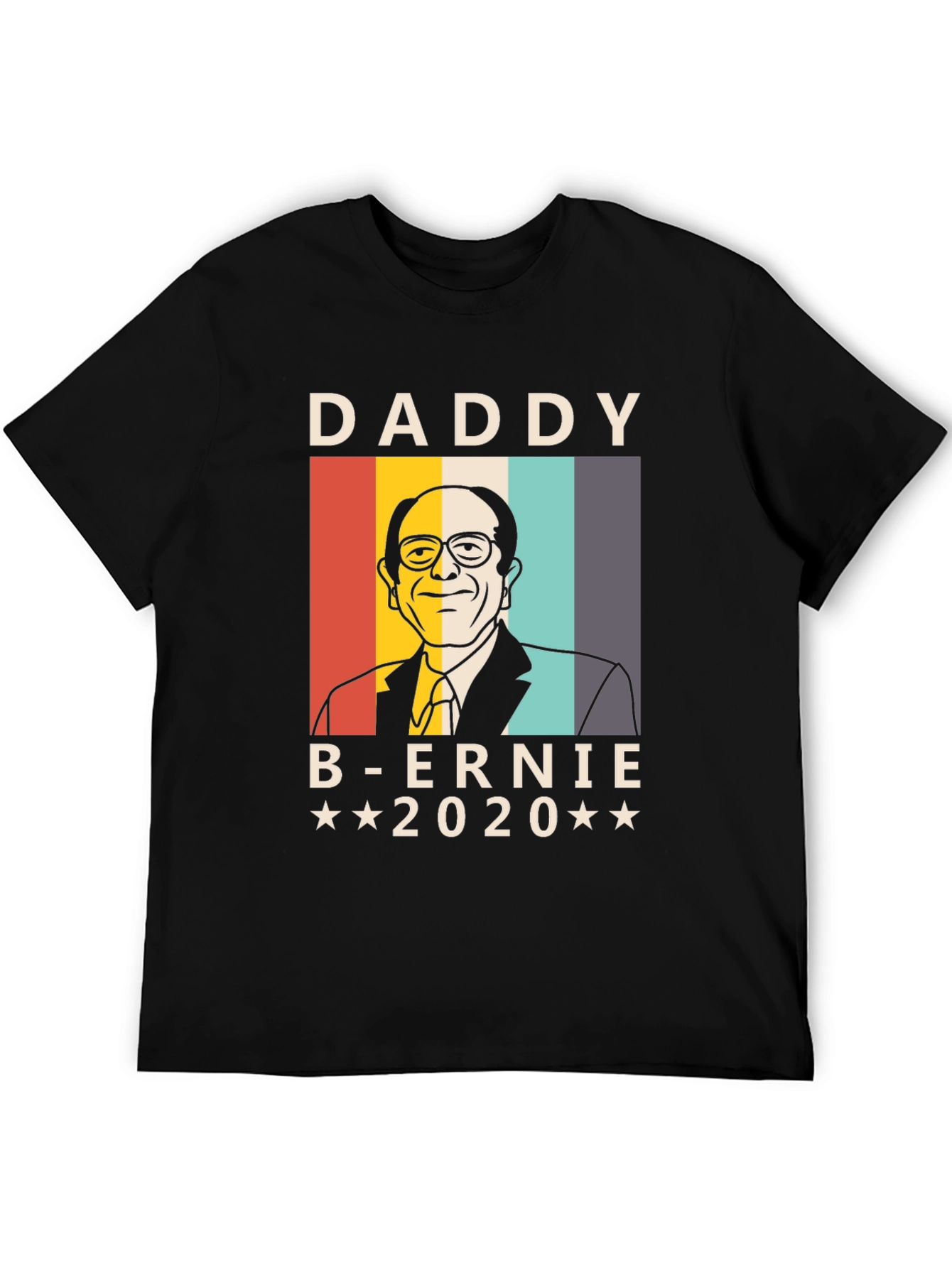 Black Daddy B-Ernie 2020 Graphic Tee view 5