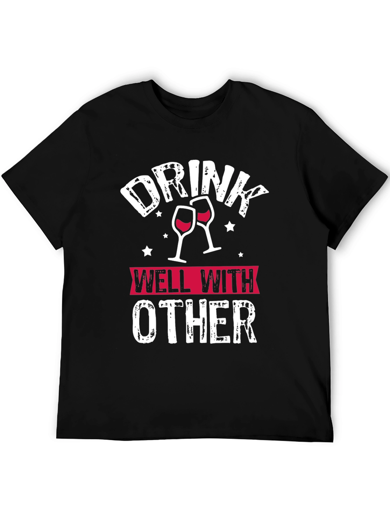 Black Drink Well With Other T-Shirt view 5