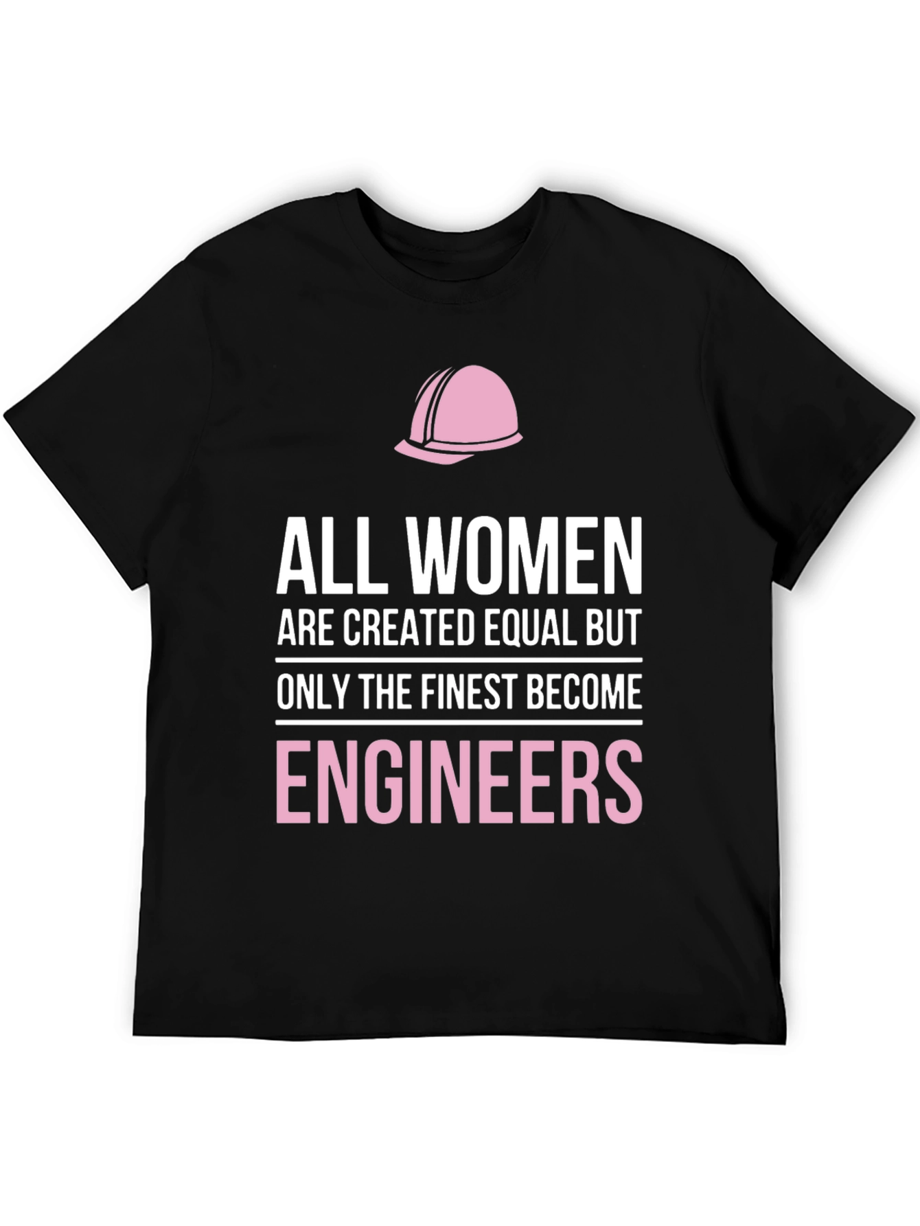 Black Finest Engineers Women's T-Shirt view 5