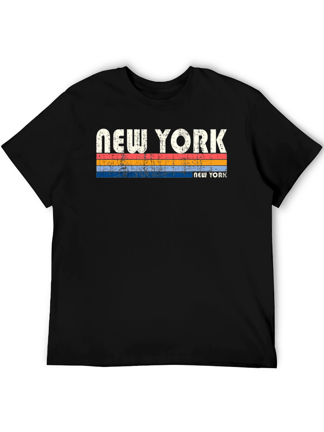 Black Vintage New York T-Shirt view 5