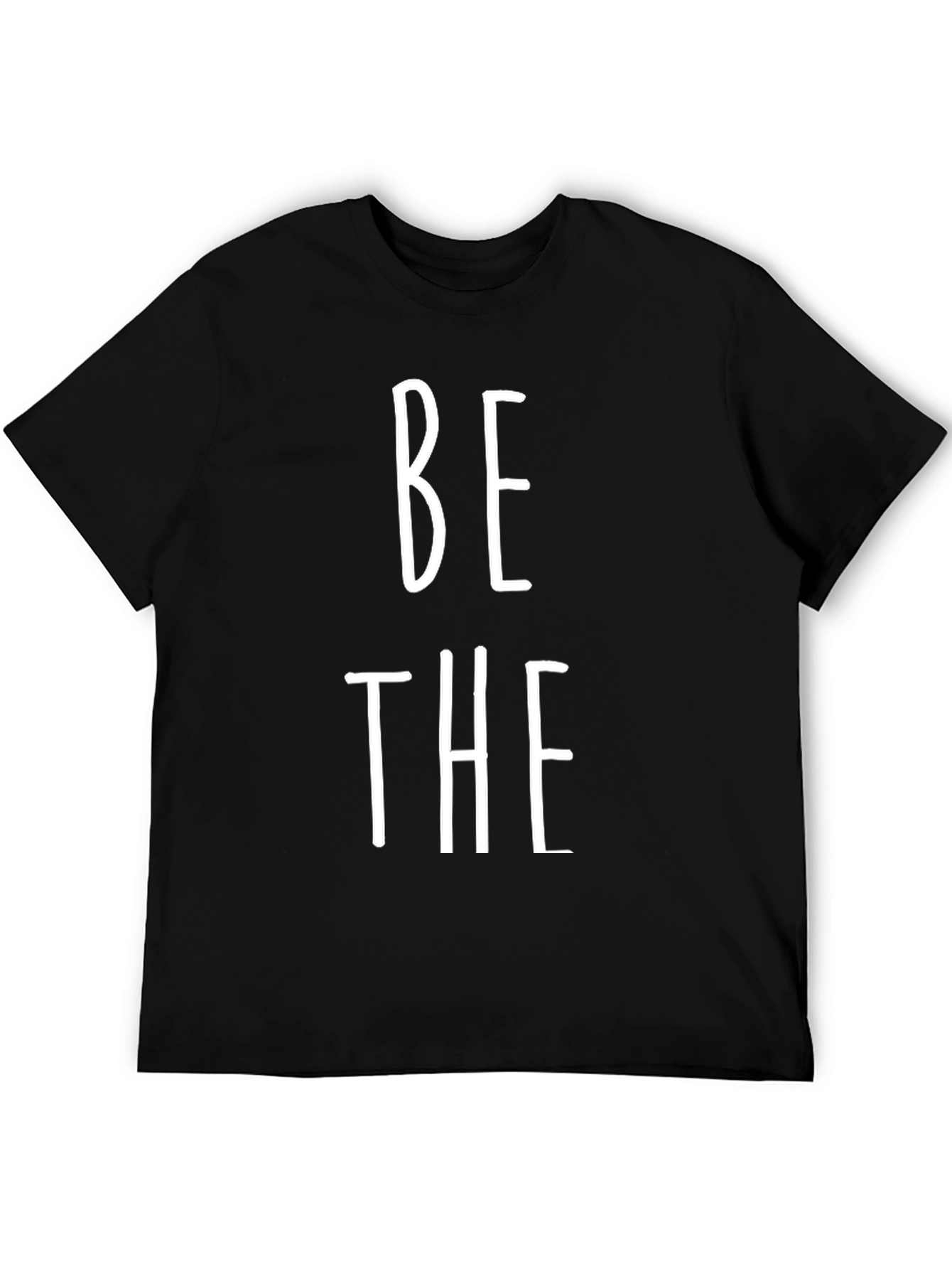 Black Be The T-Shirt - Bold Statement Tee view 5