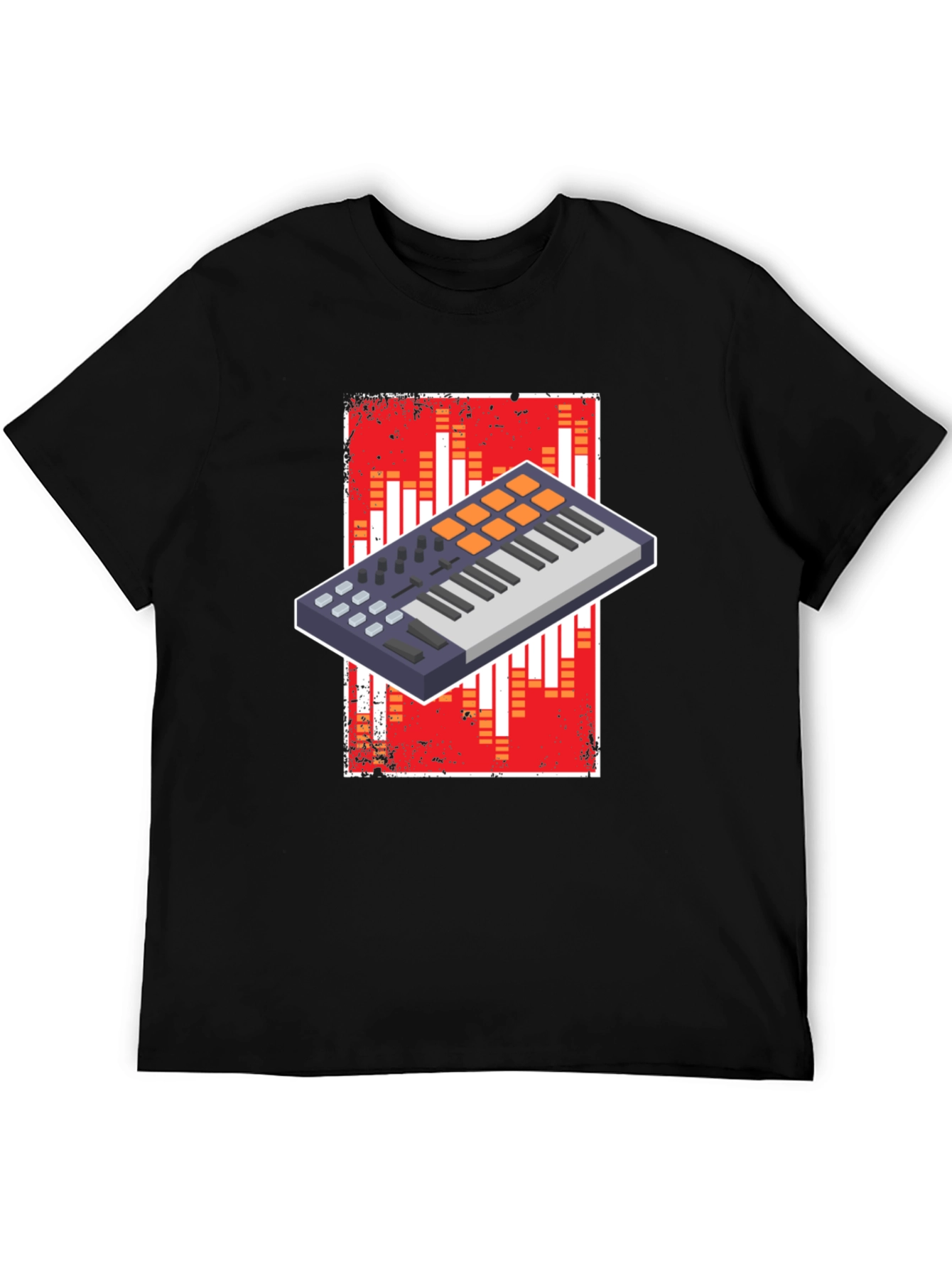 Black Music Producer T-Shirt - Beat Maker Graphic Tee view 5