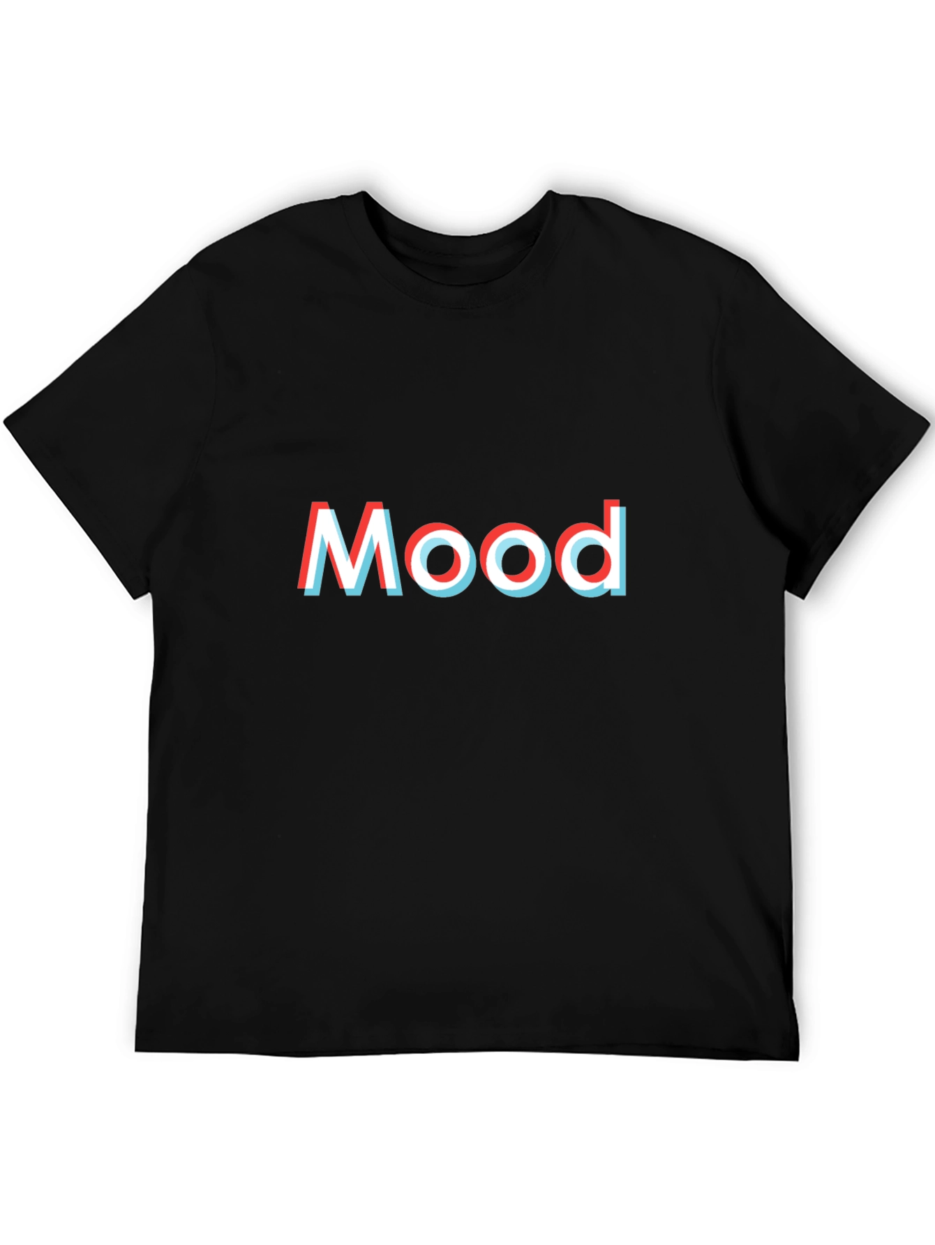 Black Mood T-Shirt - Trendy Graphic Tee for Casual Wear view 5
