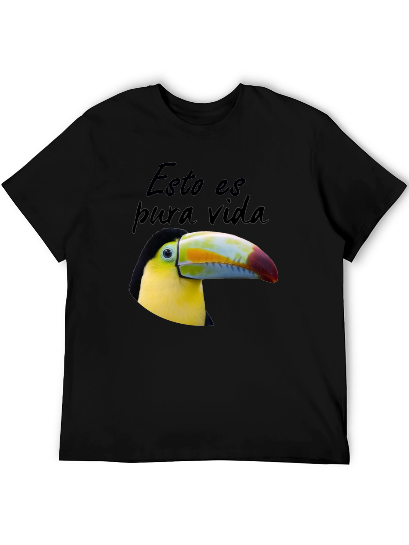 Black Pura Vida Toucan T-Shirt view 5