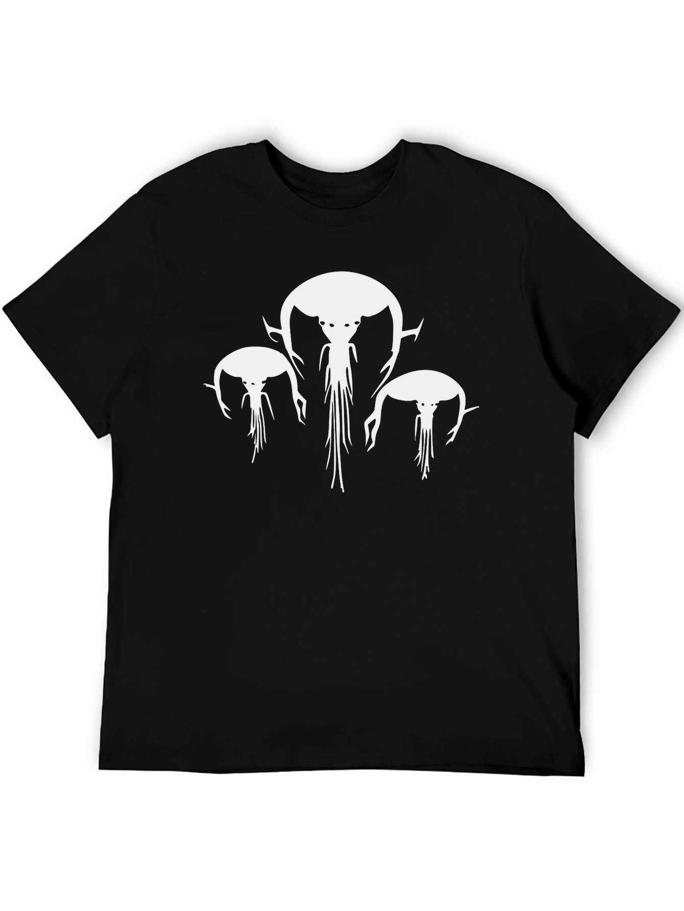 Black Horseshoe Crab Graphic Print Tee view 5