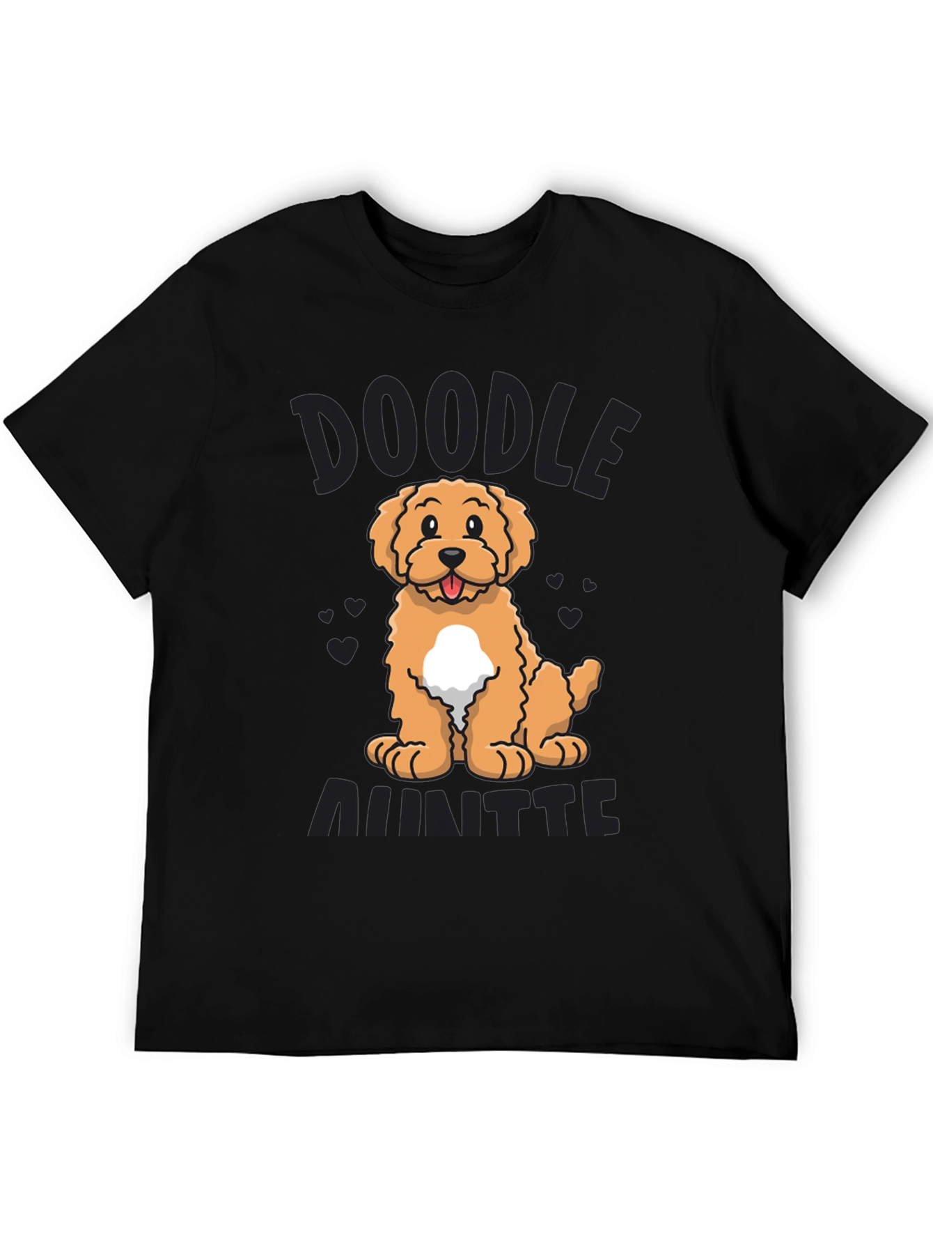 Black Doodle Ainttte T-Shirt Cute Dog Design view 5
