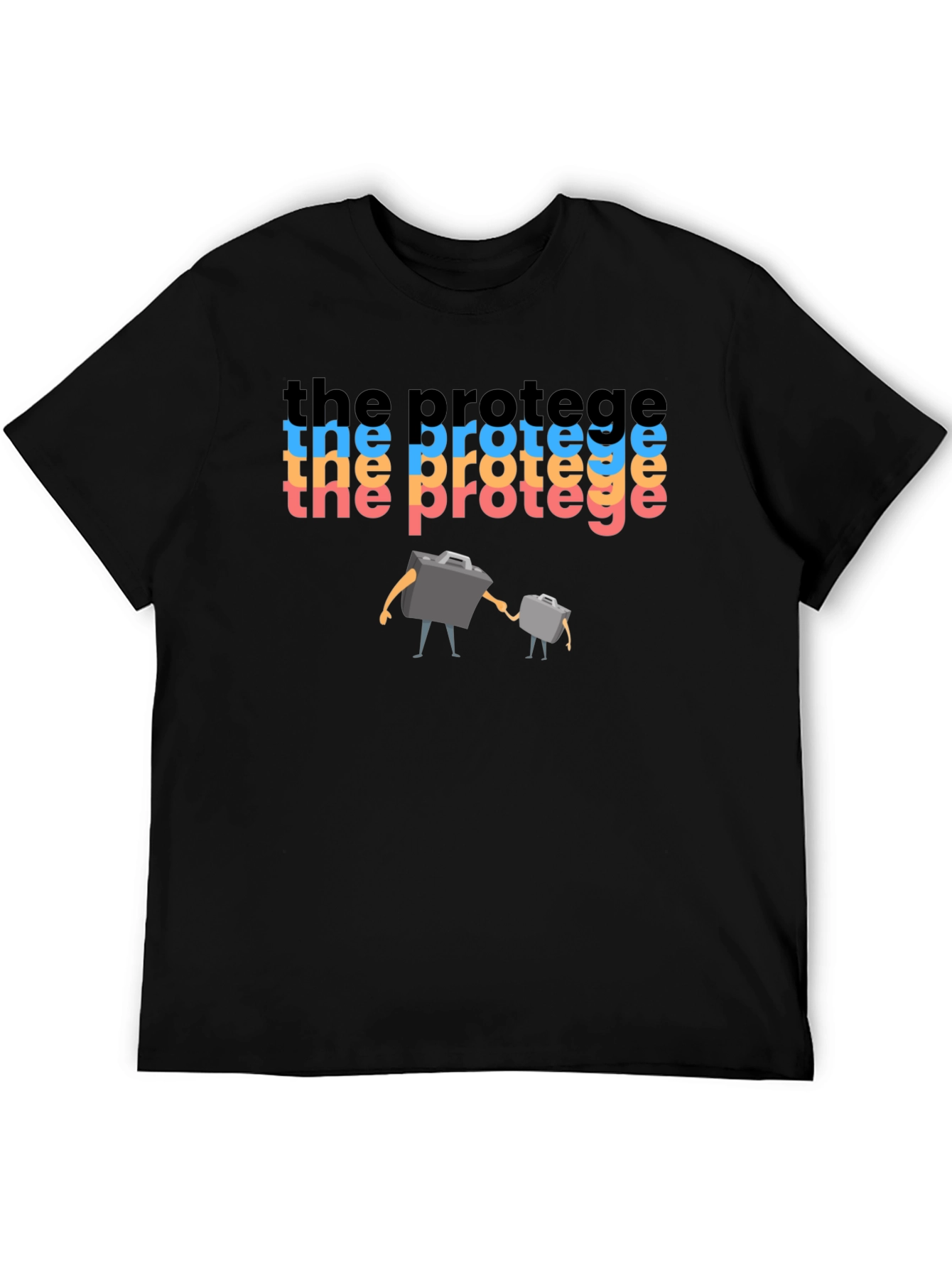 Black The Protege Graphic T-Shirt view 5