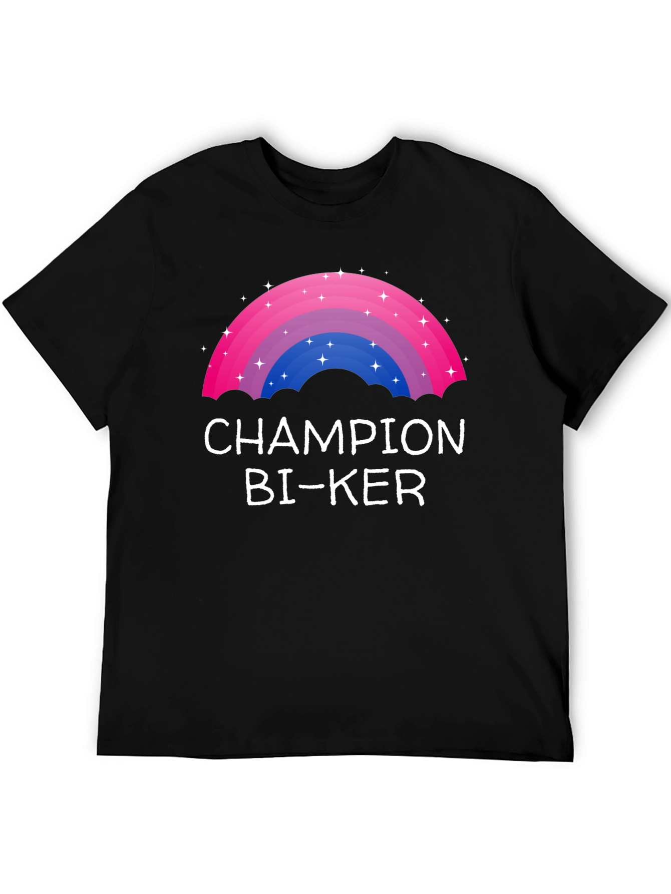 Black Champion BI-KER Rainbow T-Shirt view 5