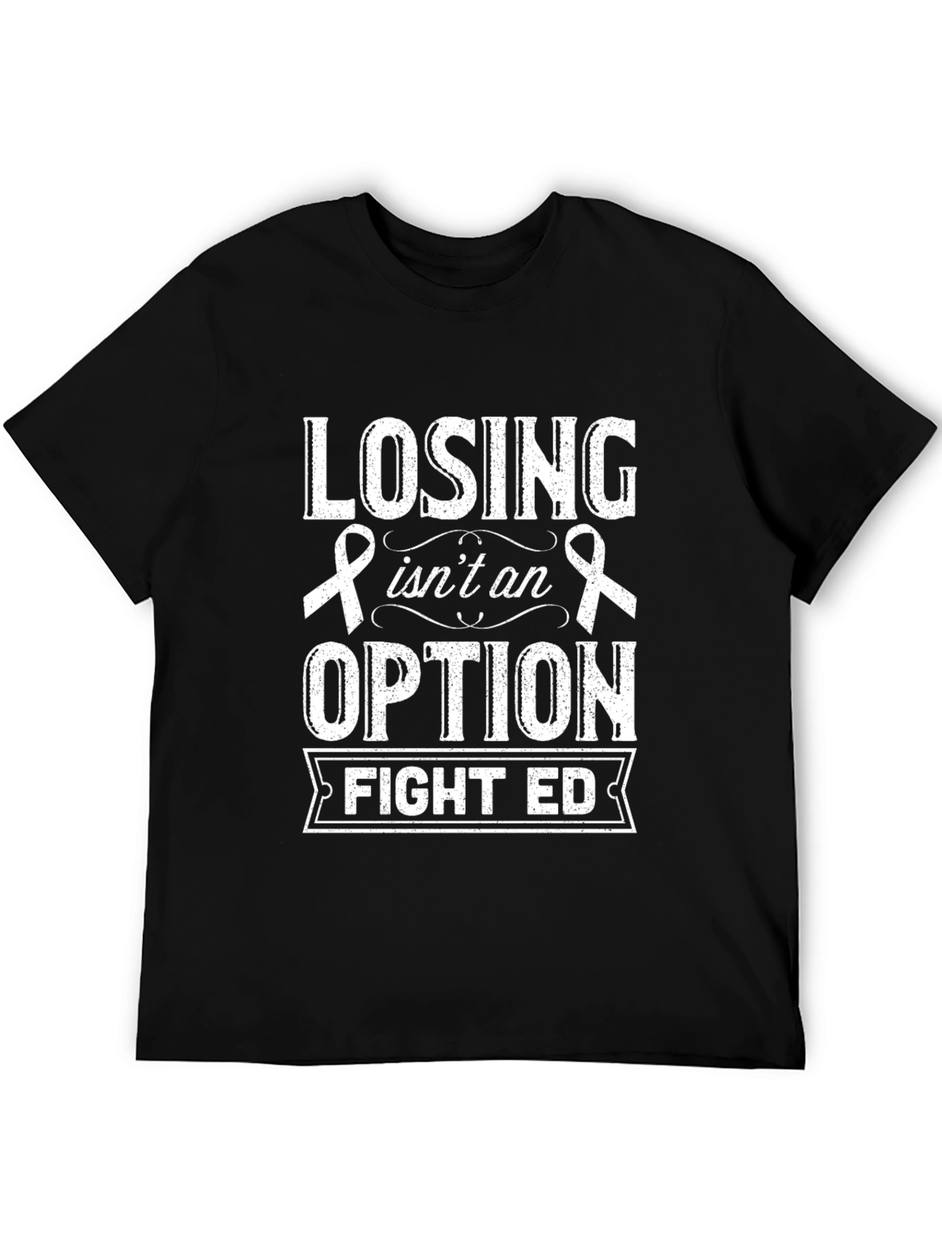 Fight ED Awareness Ribbon T-Shirt - 5
