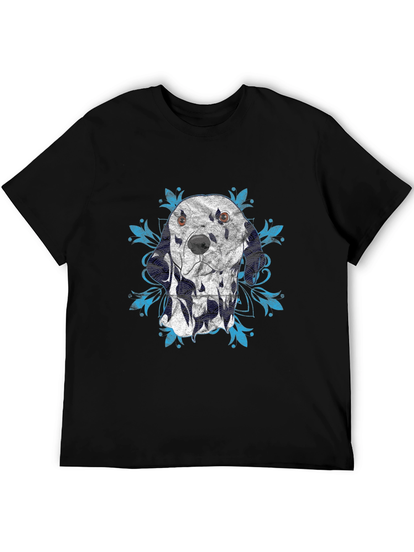 Black Dalmatian Graphic T-Shirt - Cool Dog Lover Tee view 5