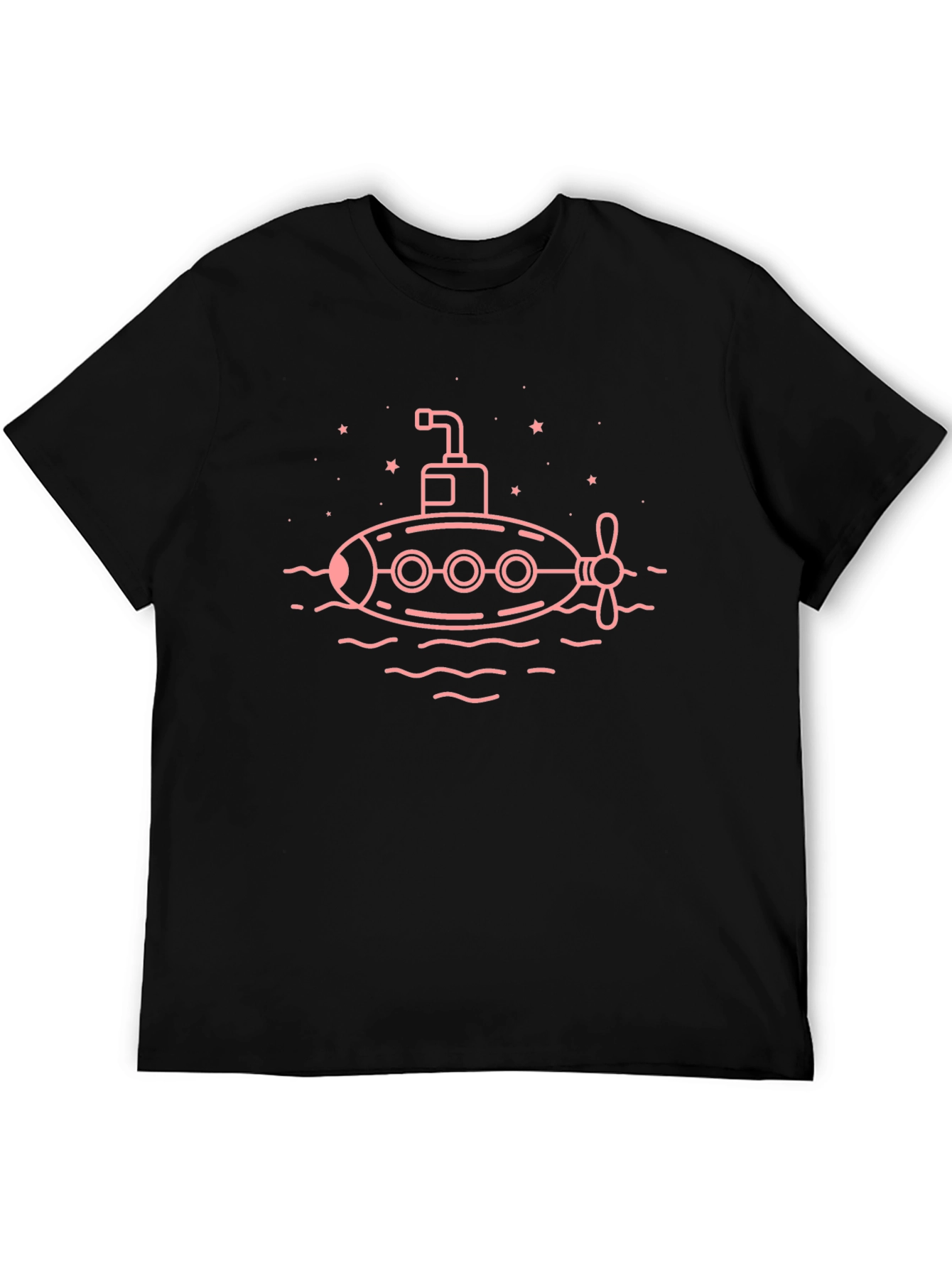 Black Submarine Graphic Tee - Bold Style view 5