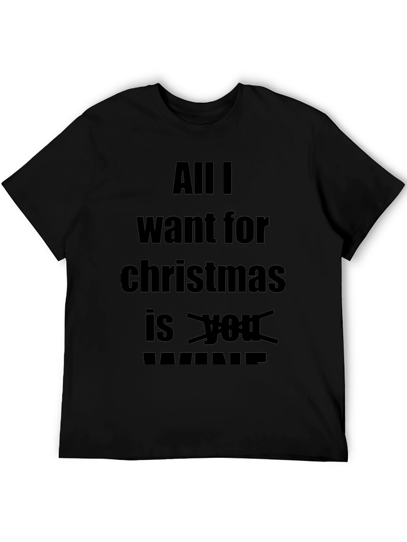 Black All I Want Is > [Money] Graphic T-Shirt view 5