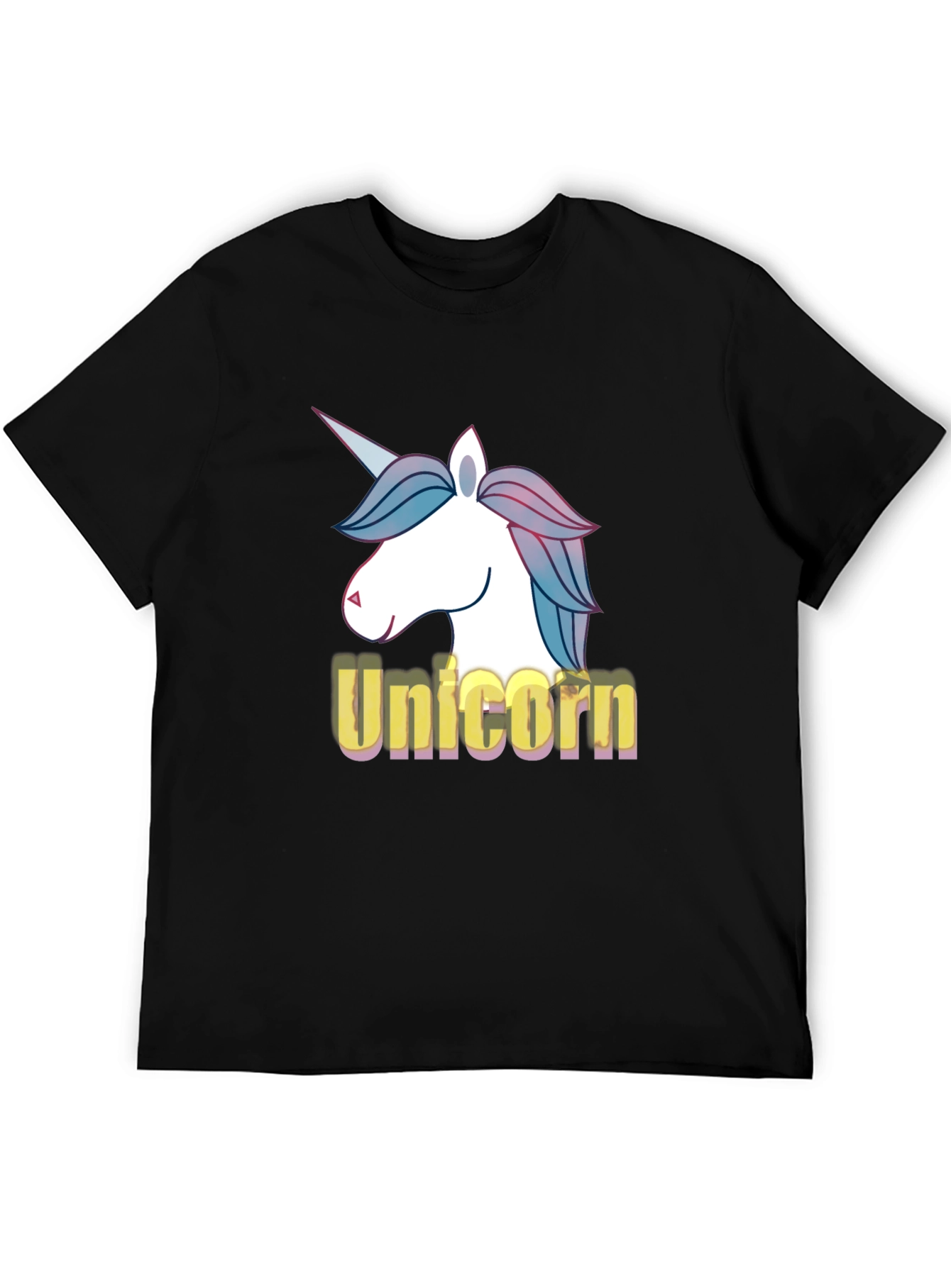 Black Unicorn Graphic Tee - Stylish & Comfortable view 5
