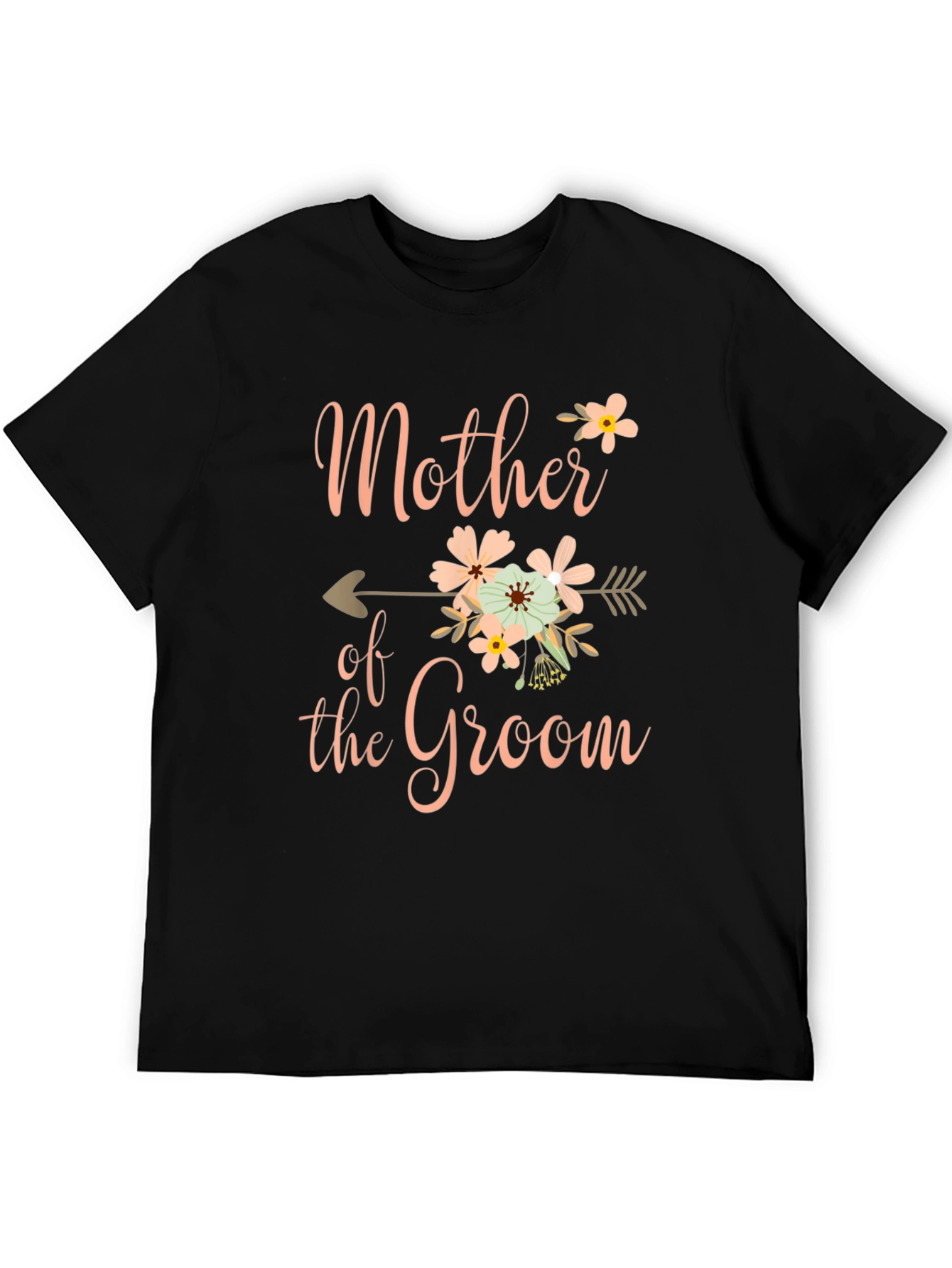 Mother of the Groom Floral Arrow Graphic Tee - 5