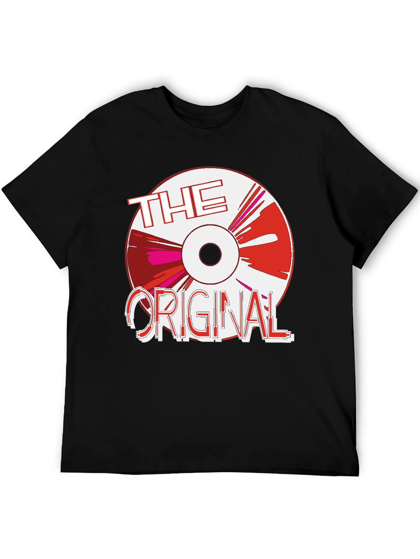 Black The Original Music Lover's T-Shirt view 5