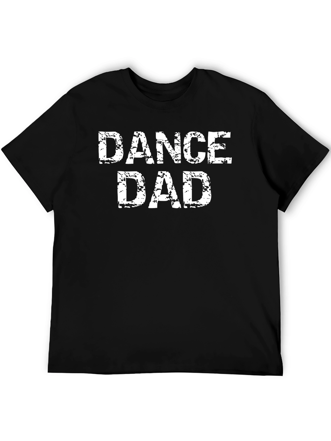 Black Dance Dad Graphic Tee - Black Cotton T-Shirt view 5