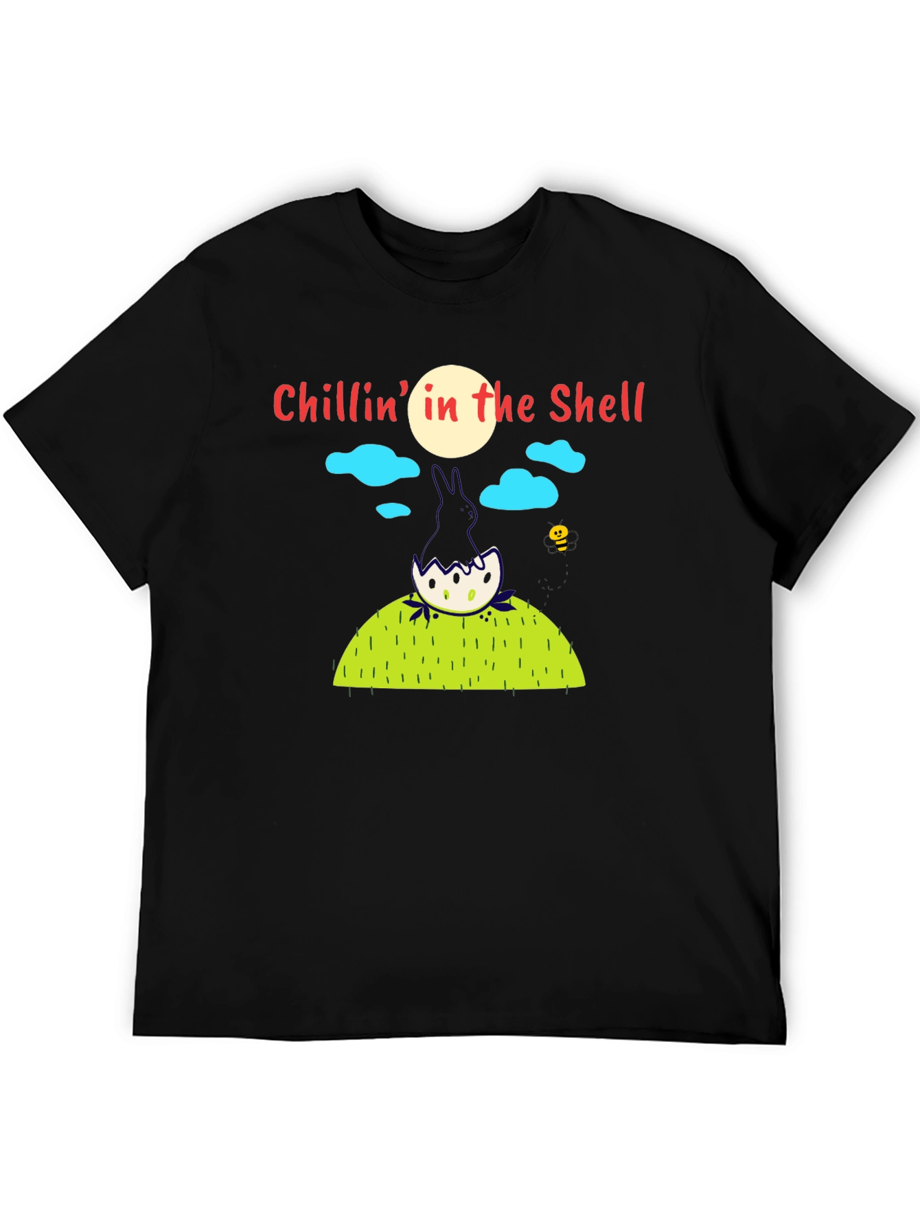 Black Chillin' in the Shell Graphic Tee view 5