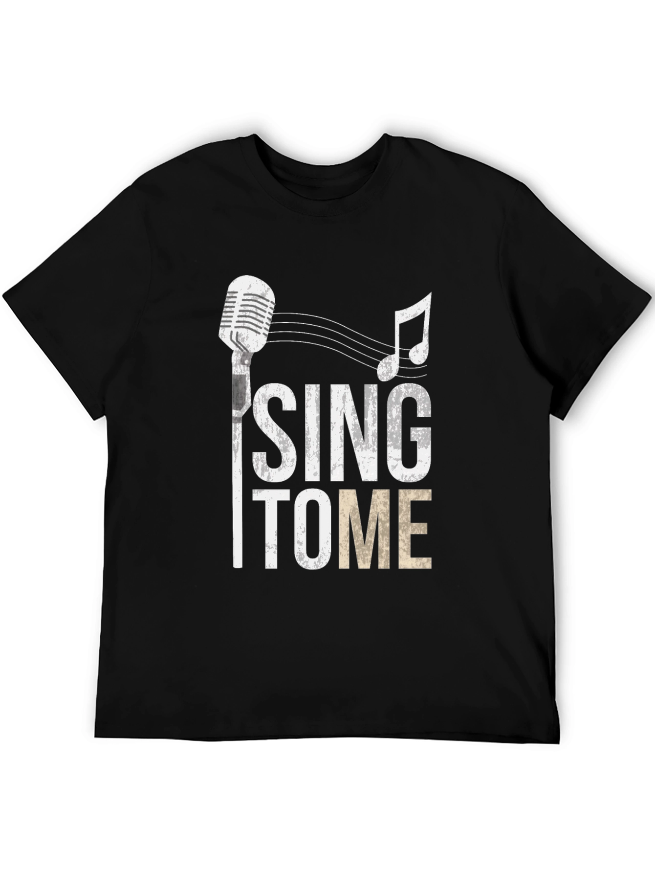 Black Sing To Me Graphic T-Shirt view 5