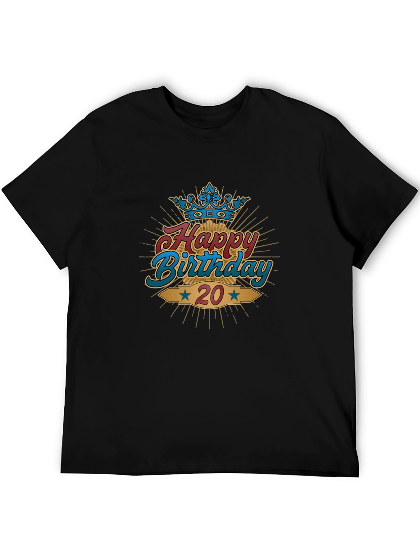 Happy Birthday 20 T-Shirt - 5