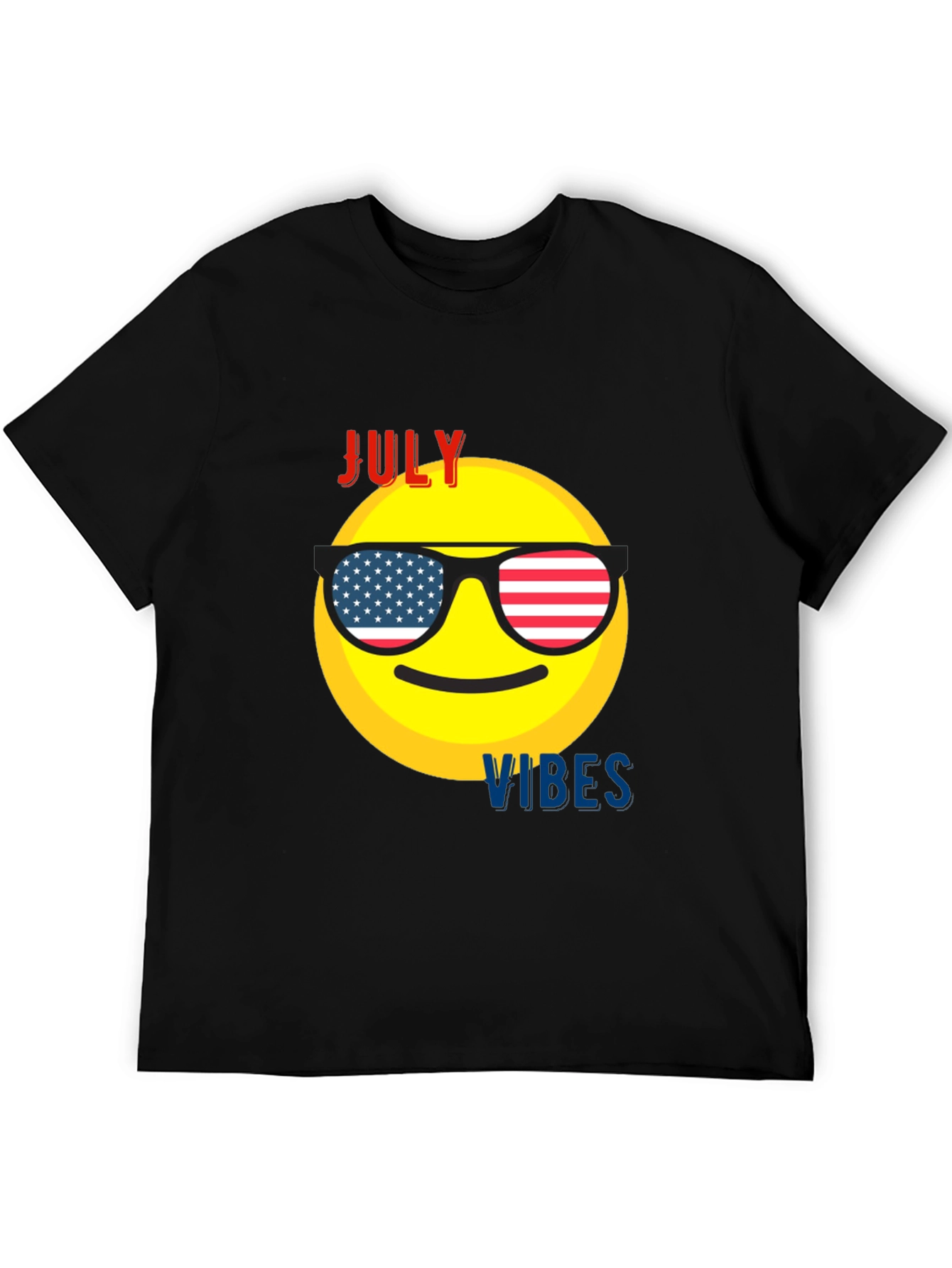 Black July Vibes Graphic Tee view 5