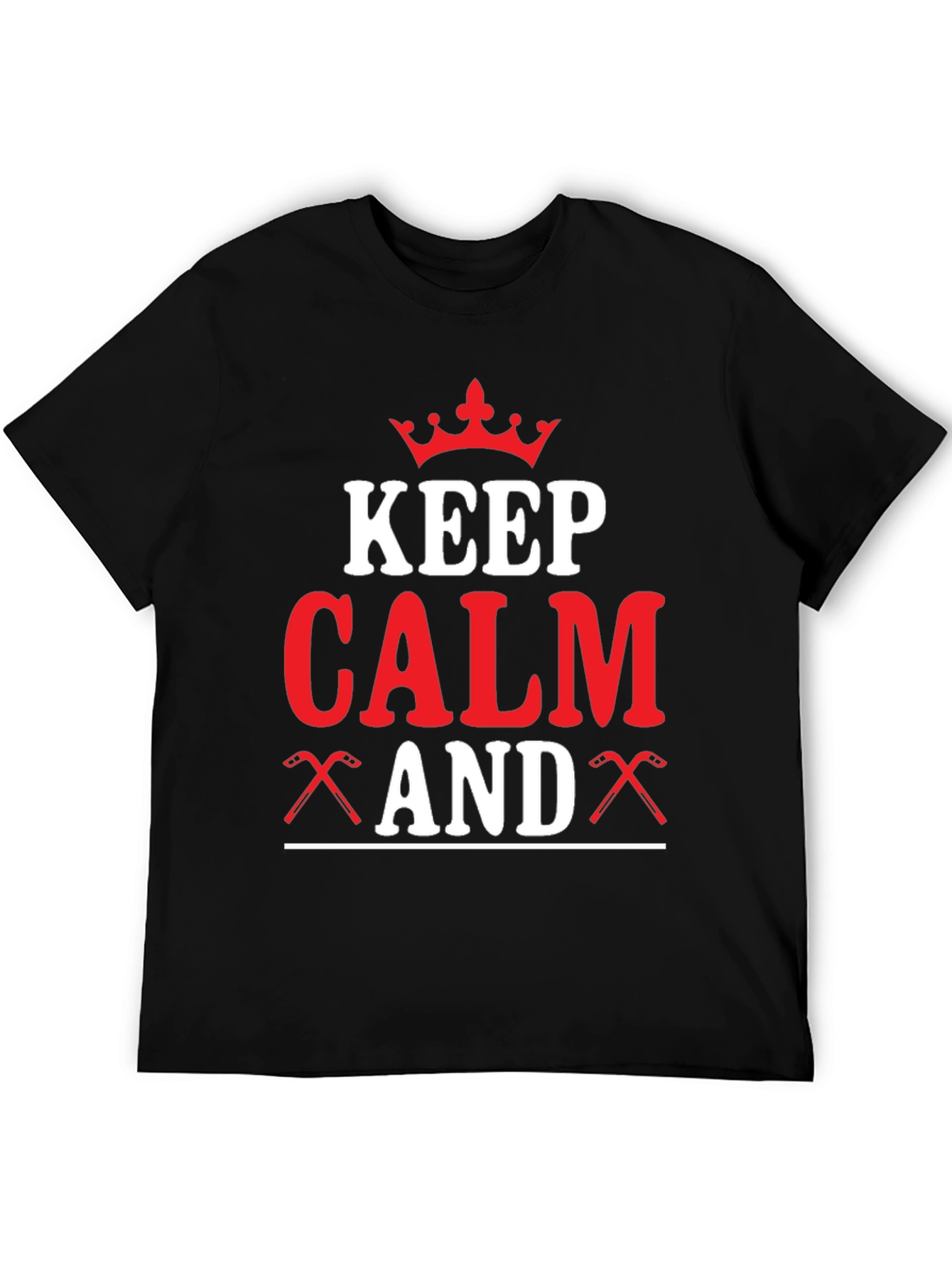 Keep Calm Hockey T-Shirt - 5