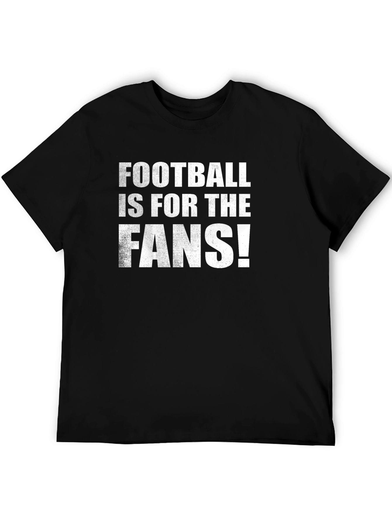 Black Football is for the Fans! T-Shirt view 5