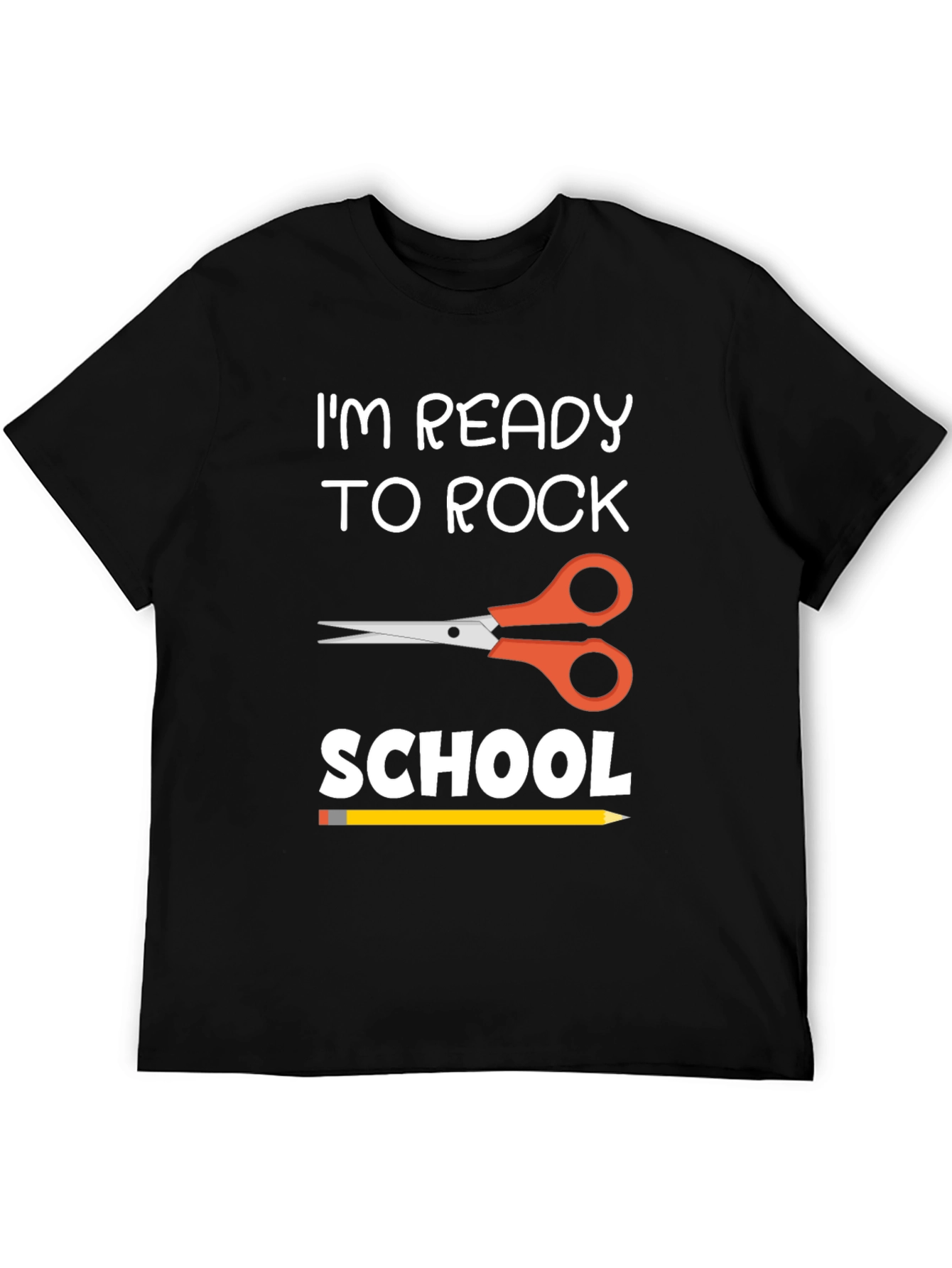 Black Ready to Rock School T-Shirt view 5