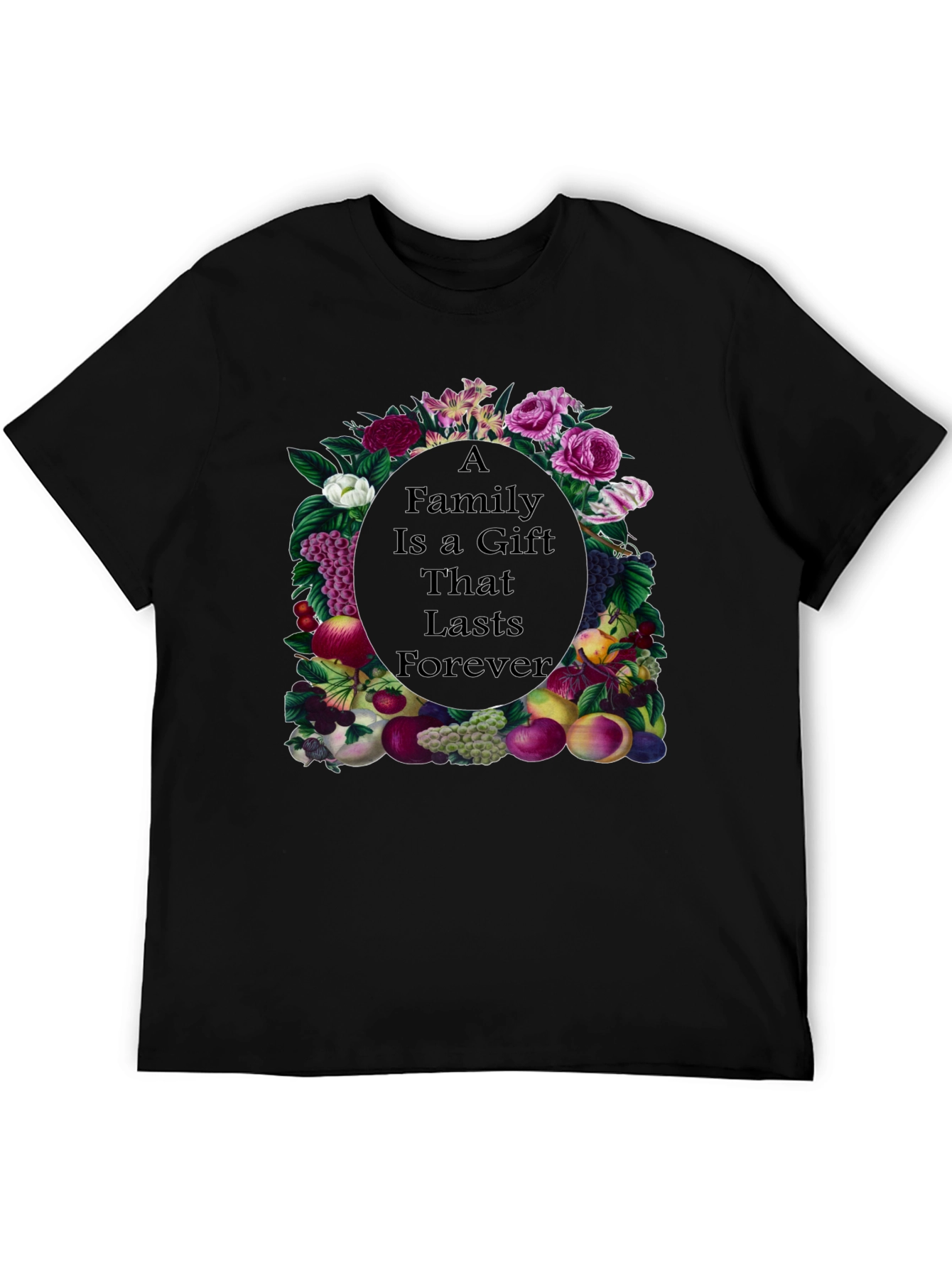 Black Family is a Gift T-Shirt view 5