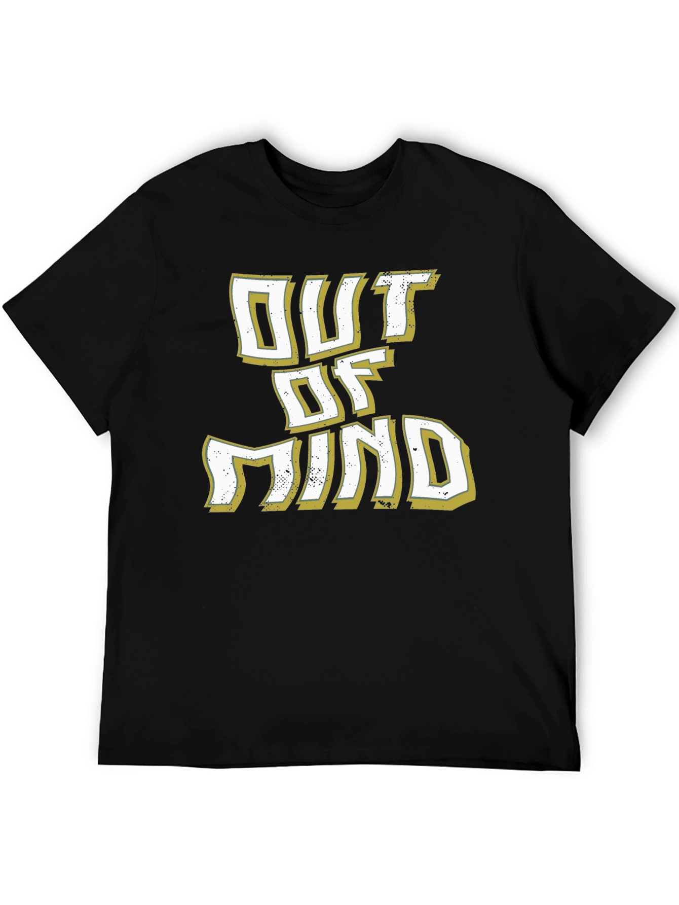 Black Out Of Mind Graphic Tee - Novelty Print T-Shirt view 5
