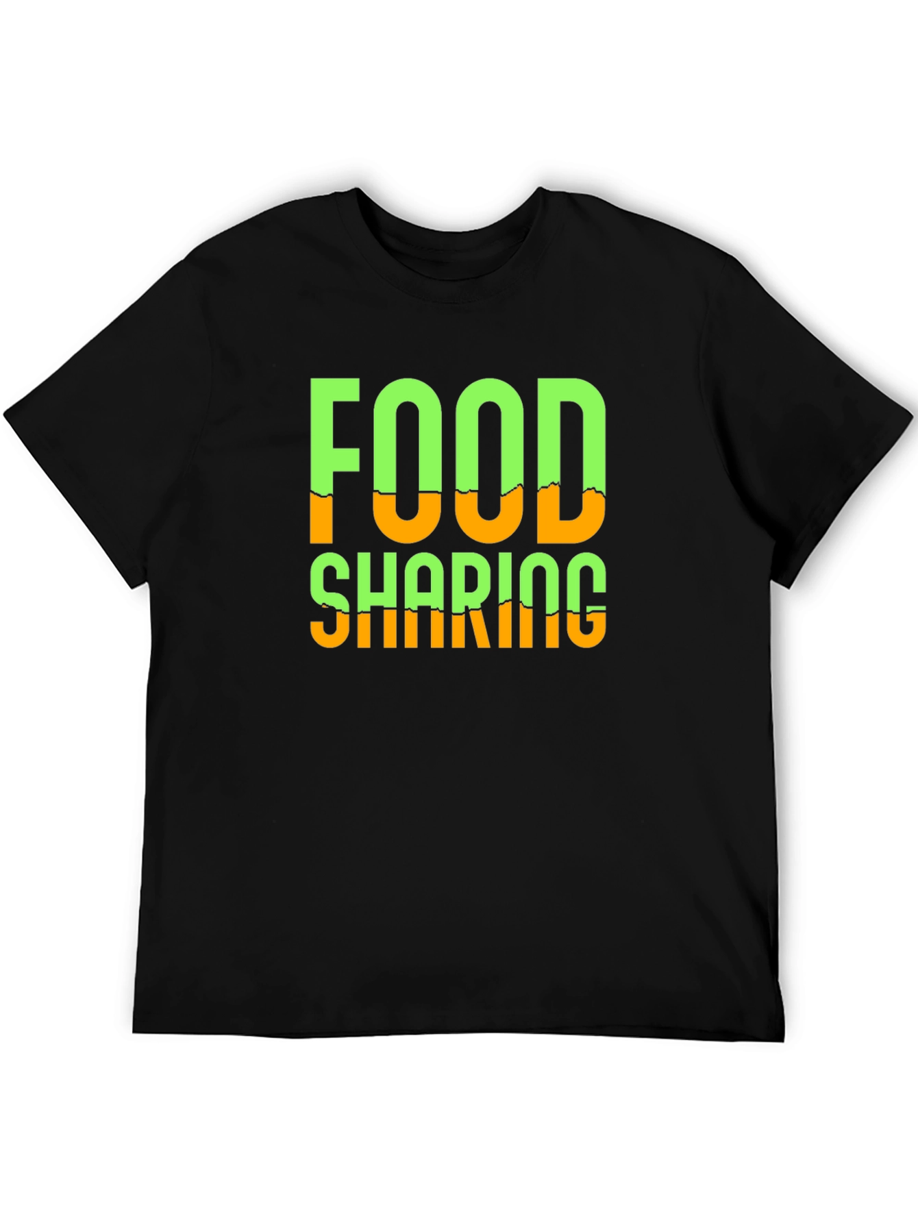Food Sharing Graphic Tee - Black - 5