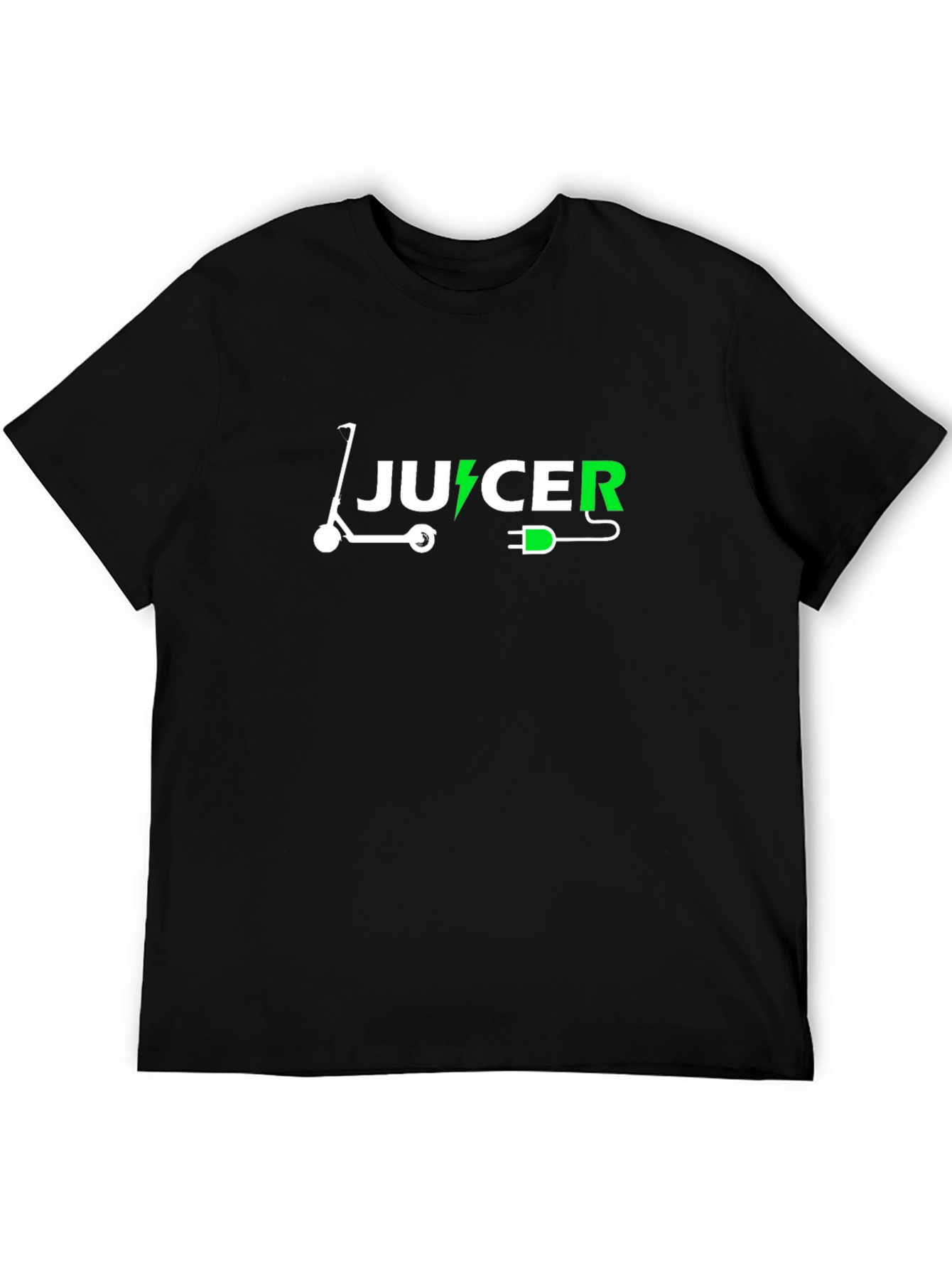Black Electric Juicer T-Shirt - Modern Streetwear view 5